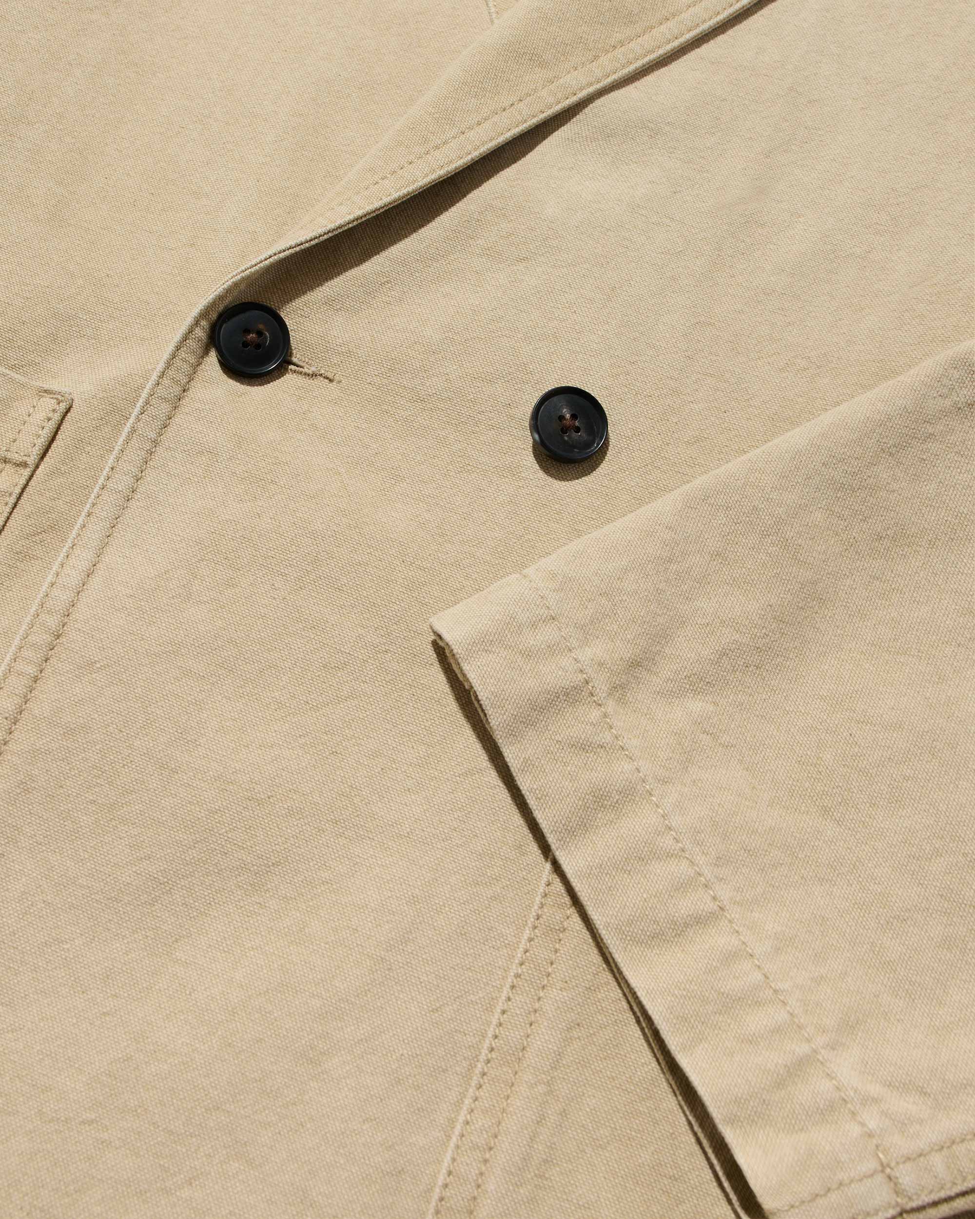 Double-Breasted Cotton Jacket