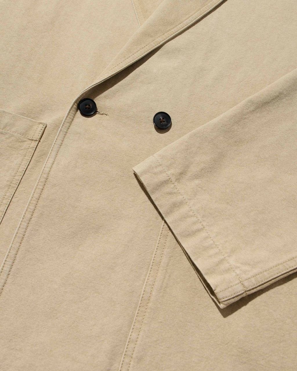 Double-Breasted Cotton Jacket