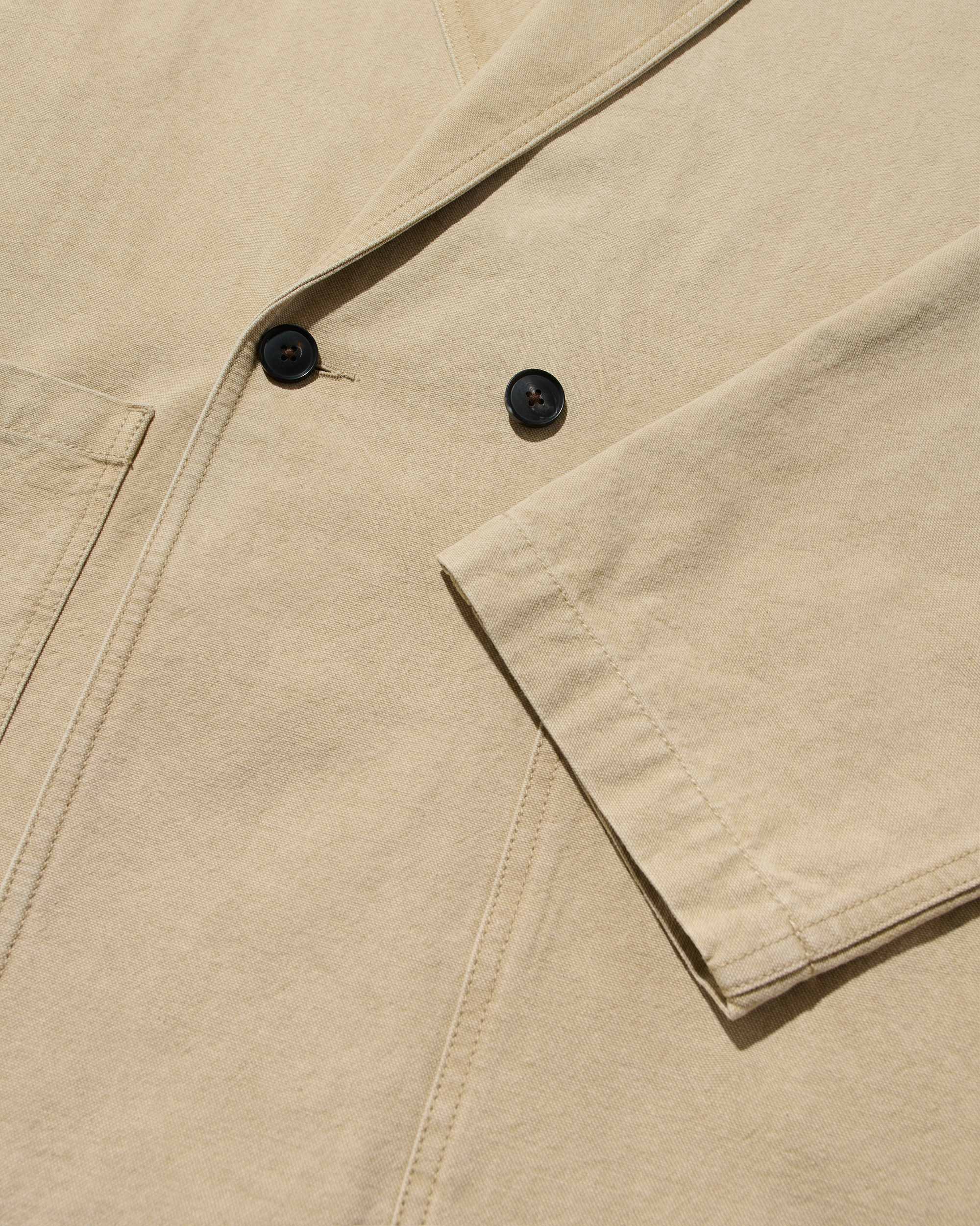 Double-Breasted Cotton Jacket