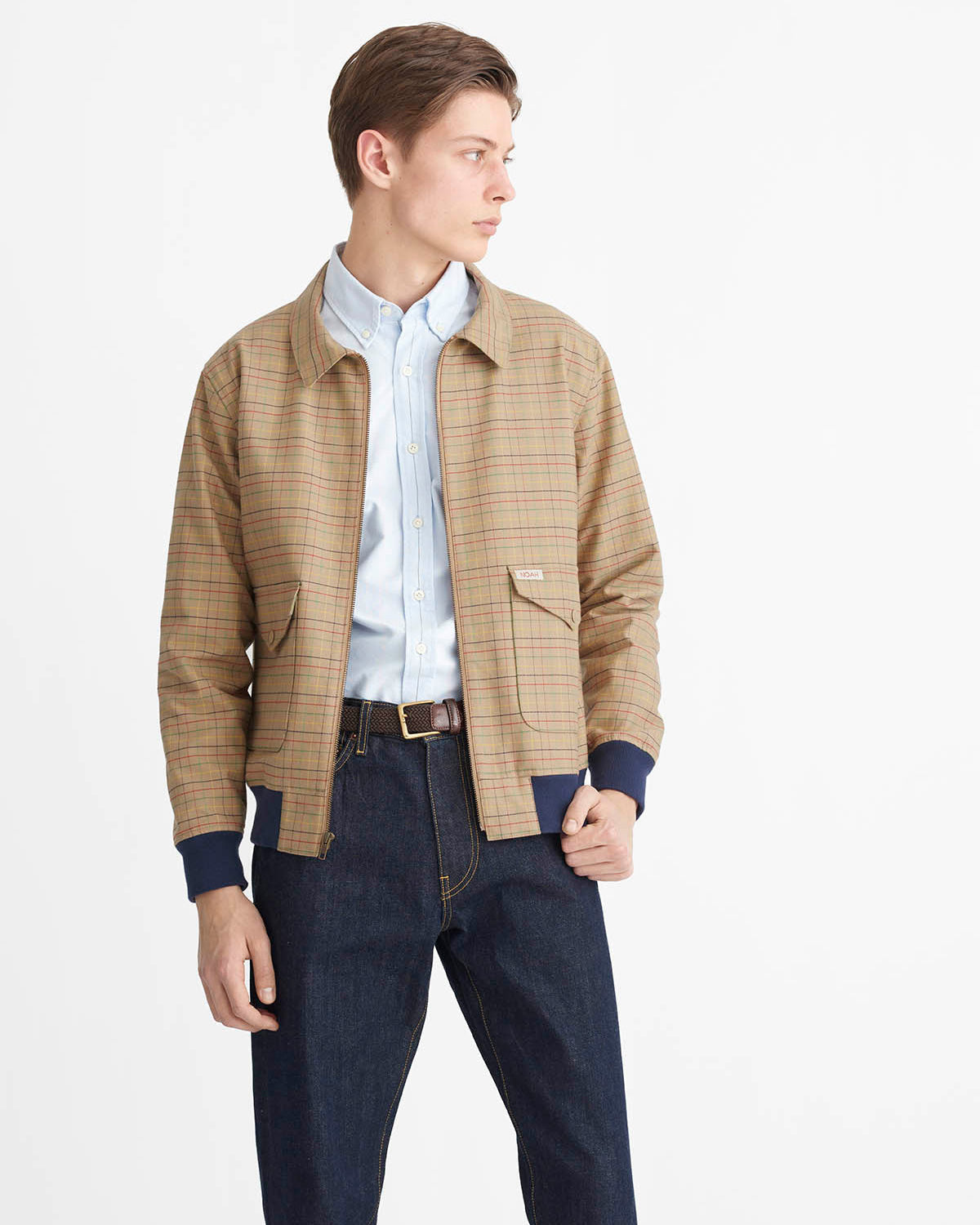 Utility Twill Bomber Jacket