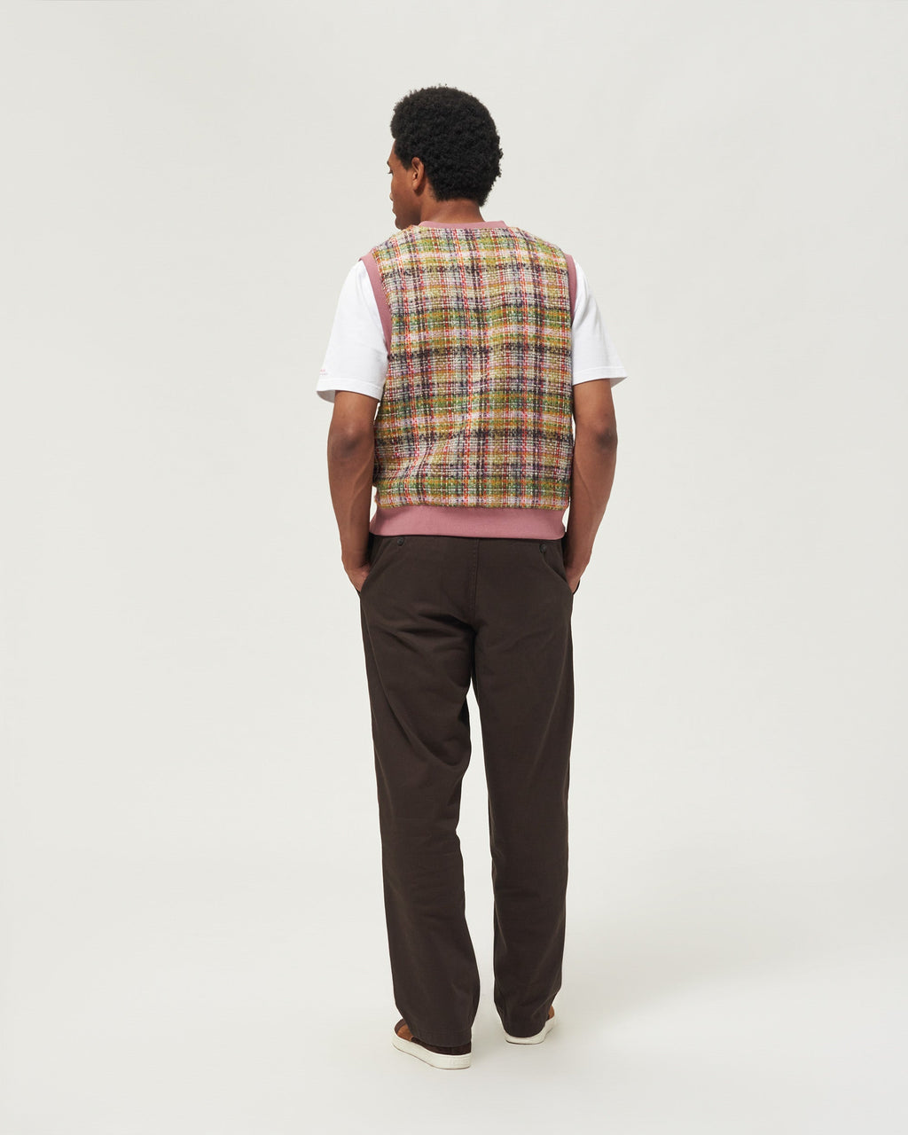 Twill Double-Pleat Pant