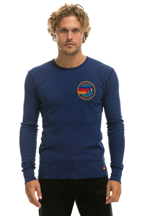 AVIATOR NATION BROOKLYN THERMAL - NAVY
