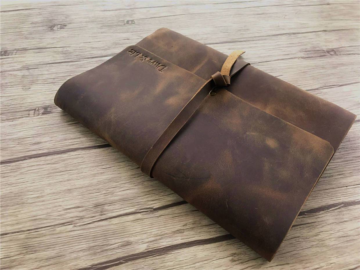Personalized Leather Large Wedding Photo Albums