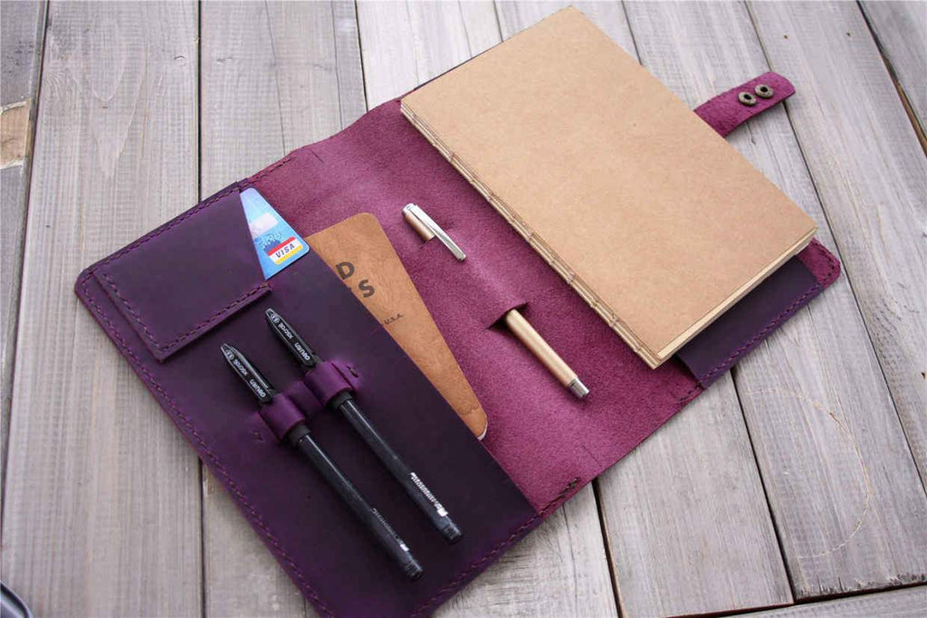 Leather Lined Notebook Journal