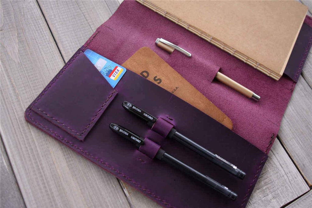 Leather Lined Notebook Journal