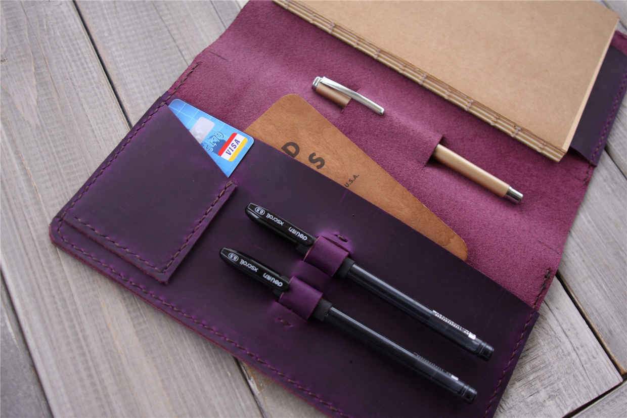 Leather Lined Notebook Journal