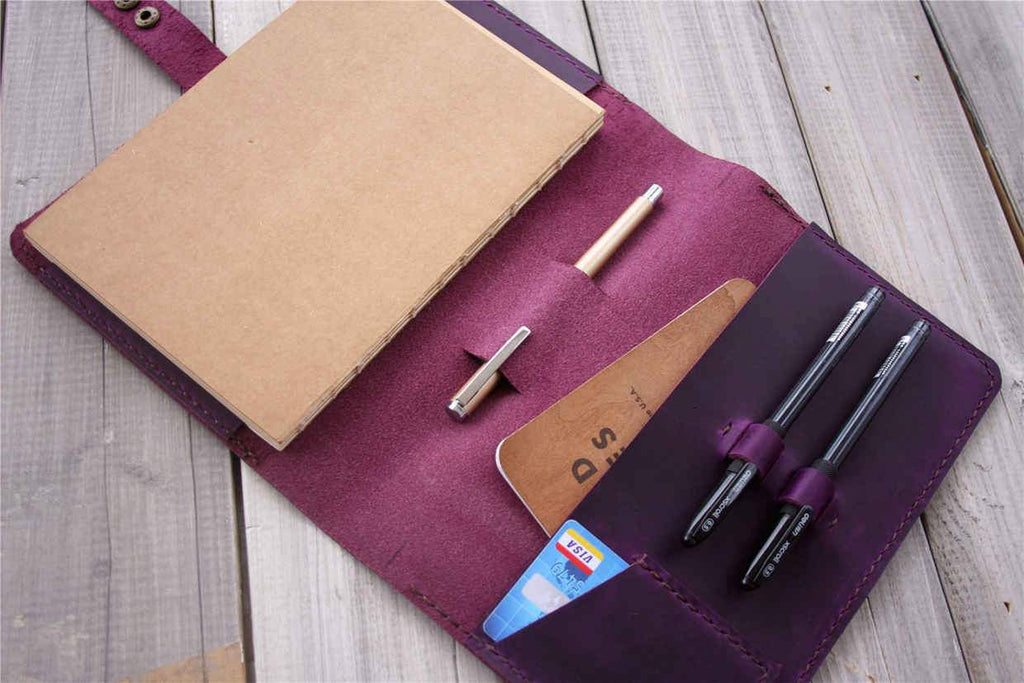 Leather Lined Notebook Journal