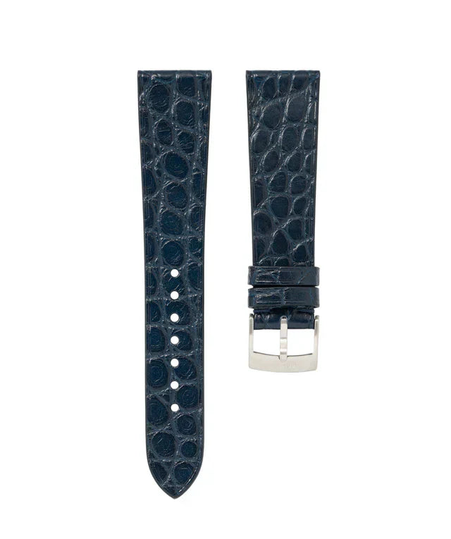 Matte Mahogany Alligator Flank Stitchless Strap