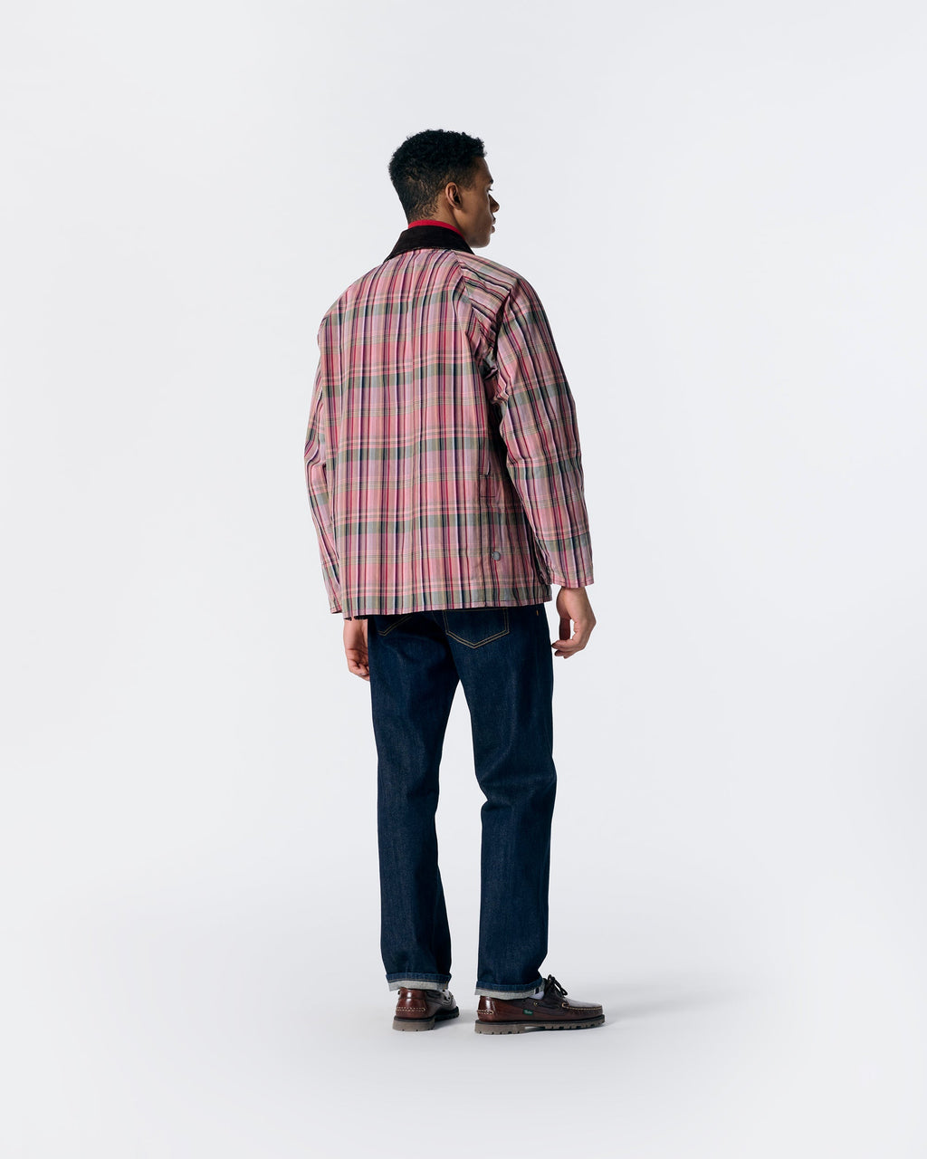 Noah x Barbour Waxed Madras Bedale Jacket