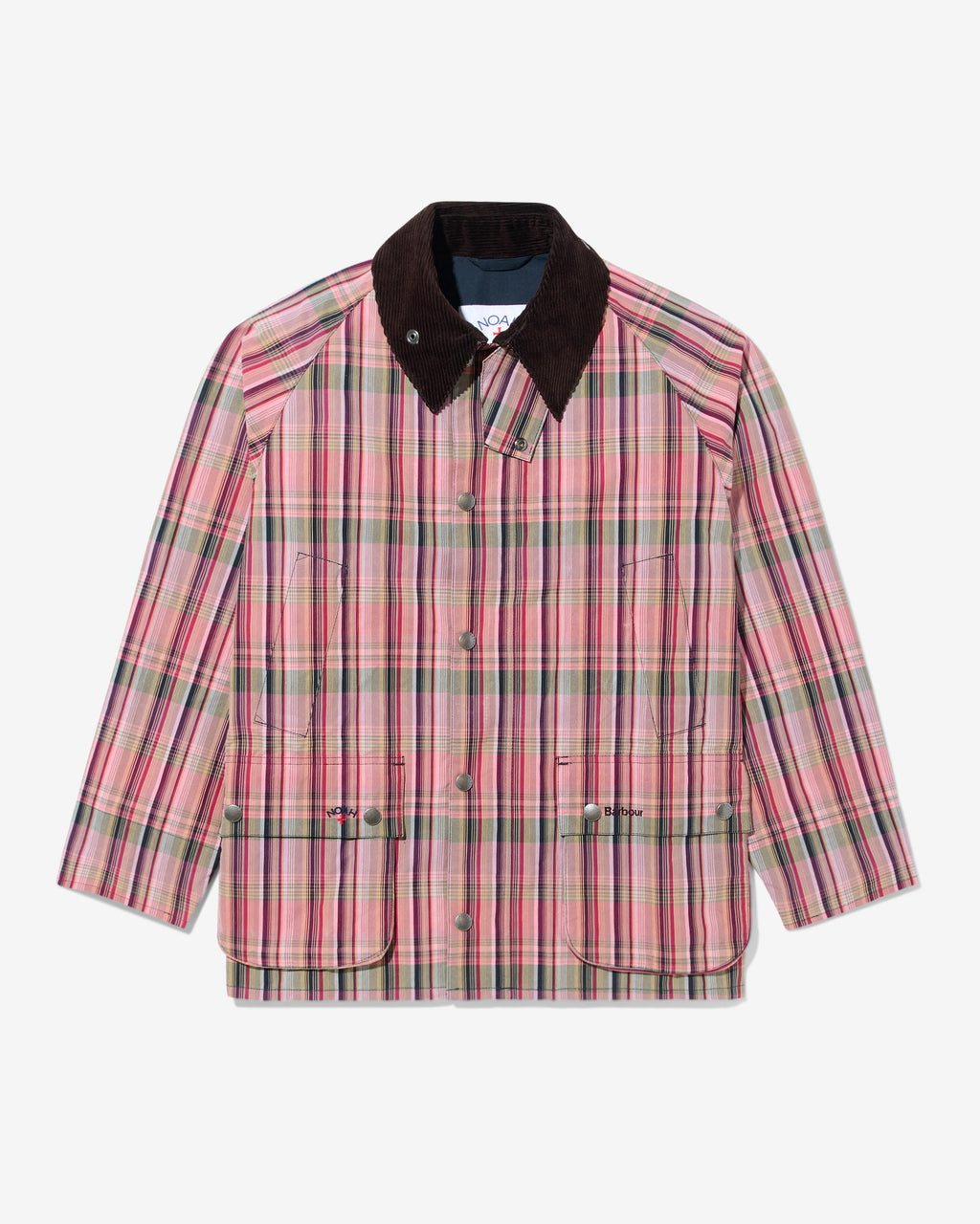 Noah x Barbour Waxed Madras Bedale Jacket