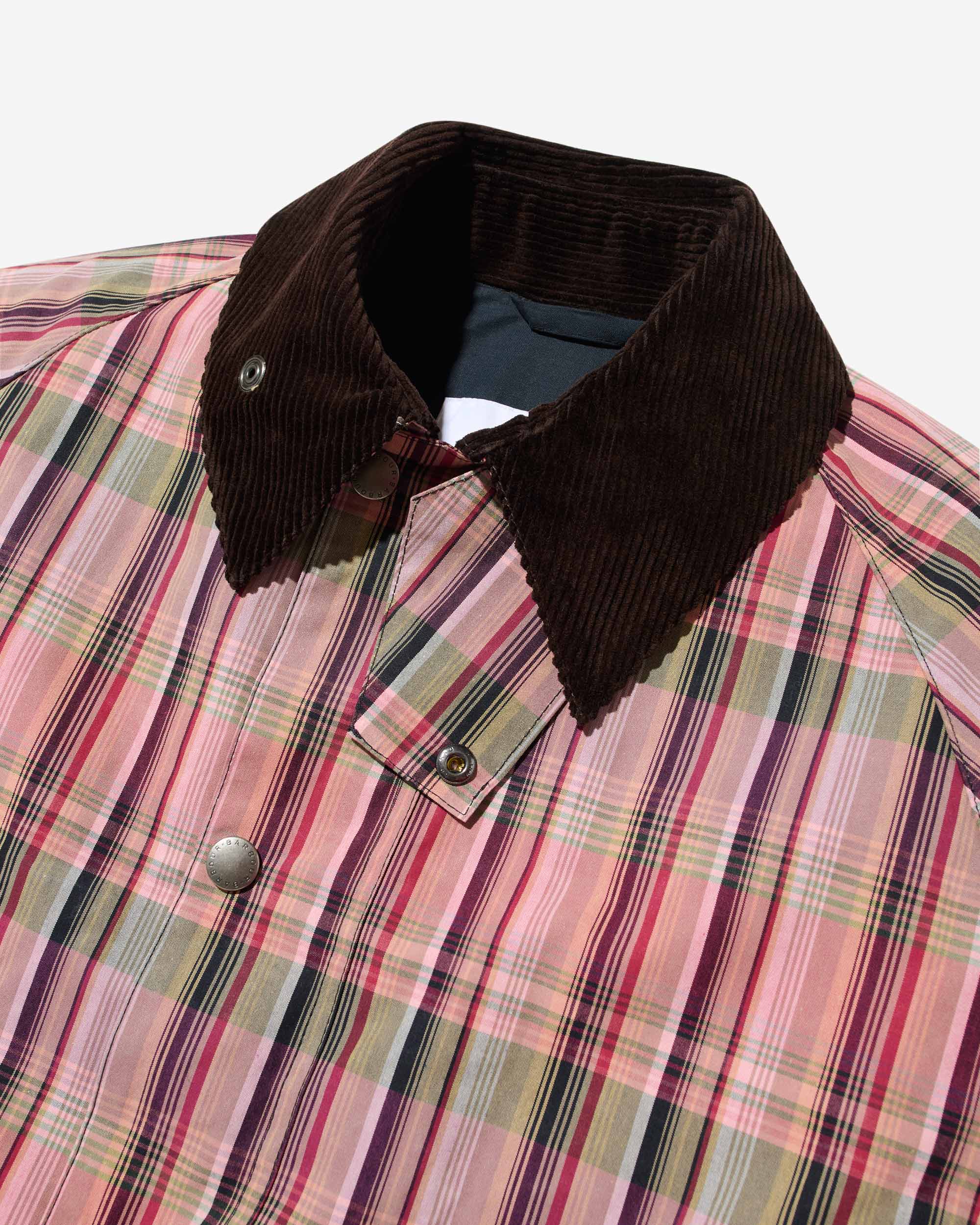 Noah x Barbour Waxed Madras Bedale Jacket