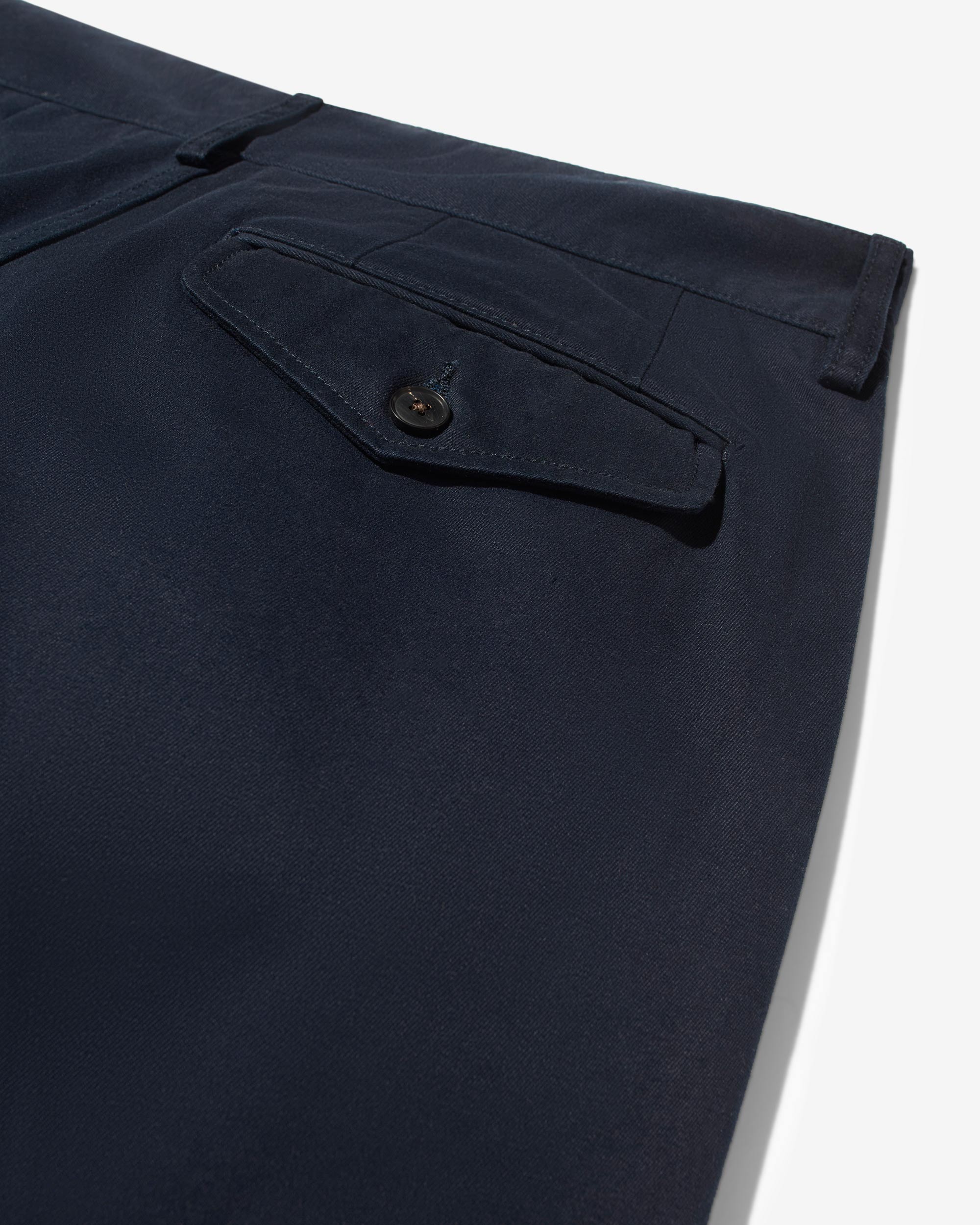 Single-Pleat Baggy Pant