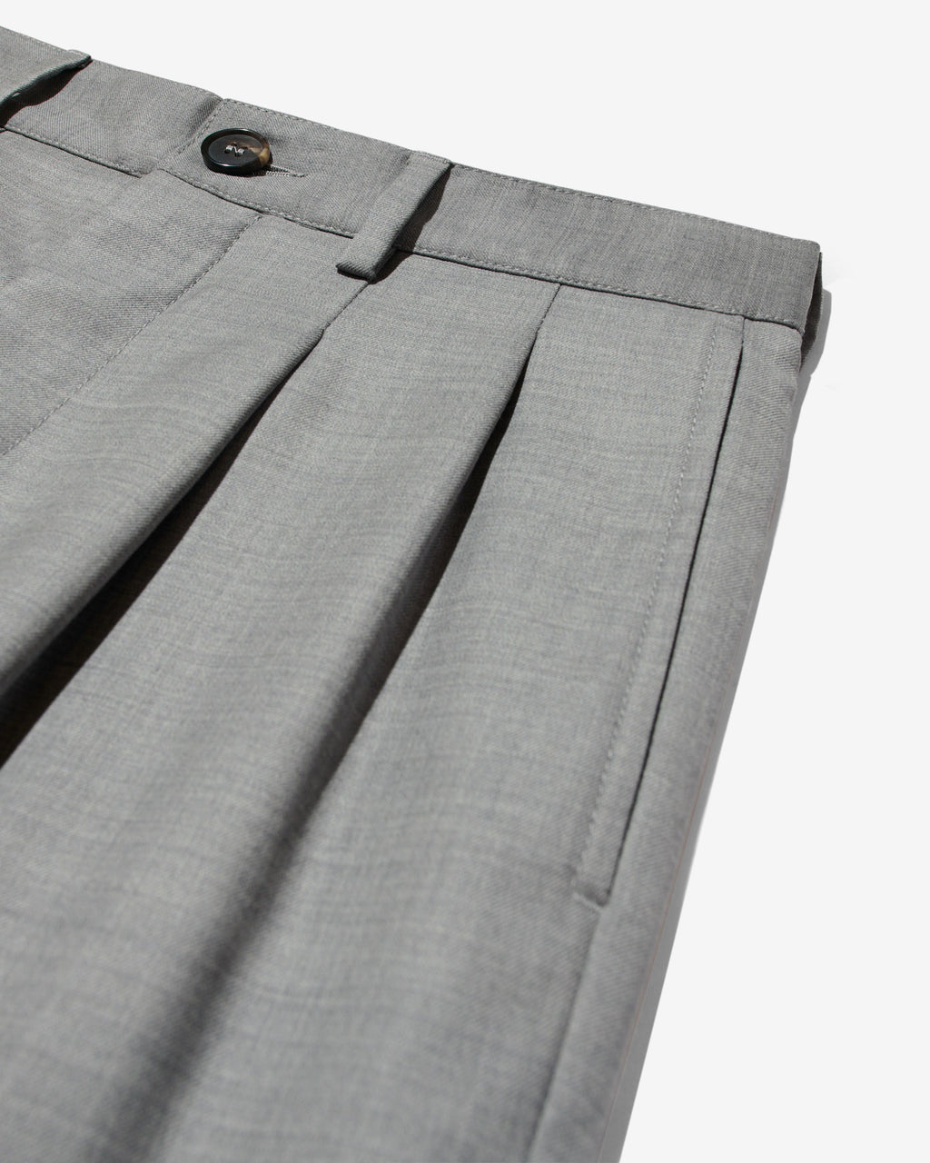 Double-Pleat Split Pant