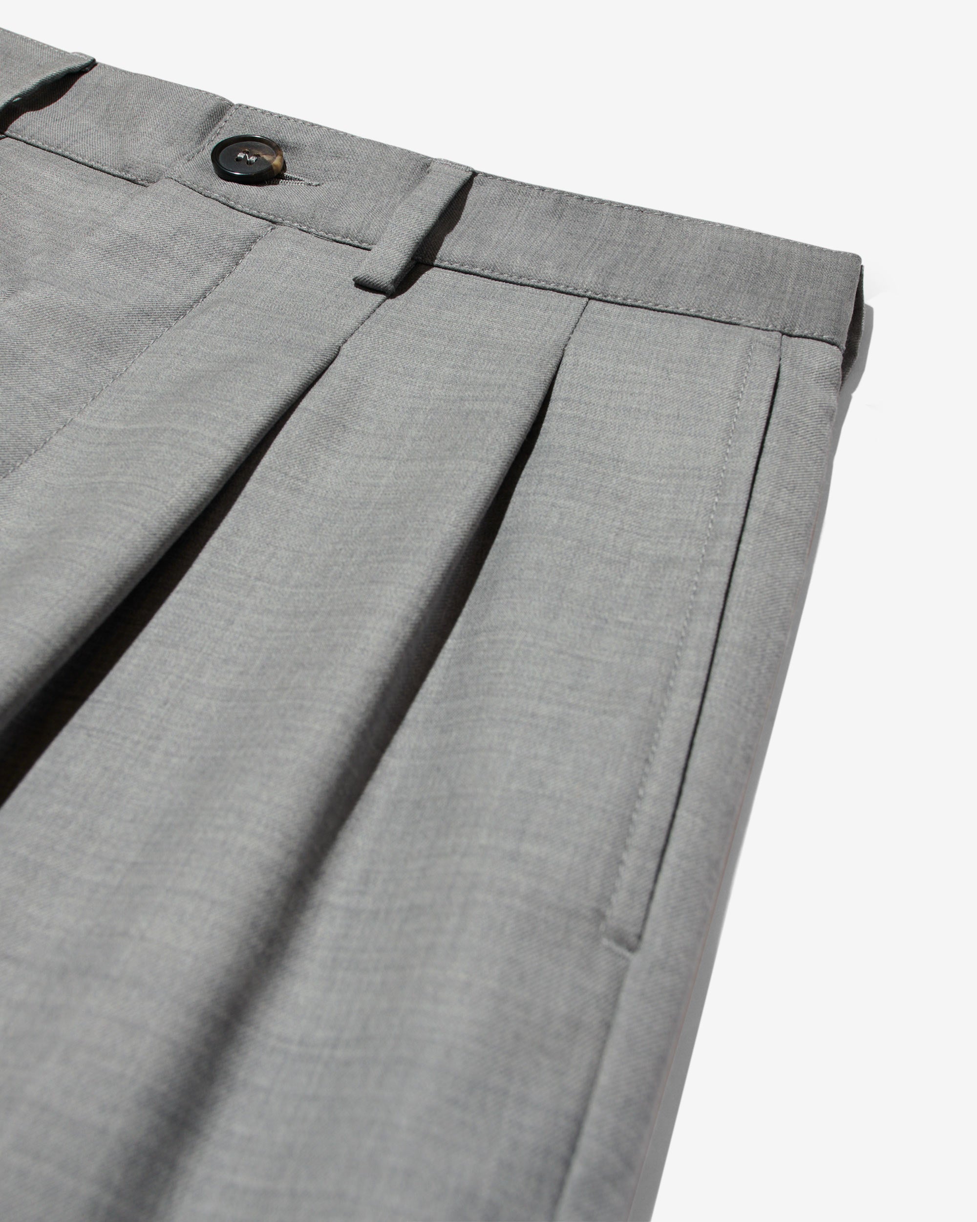 Double-Pleat Split Pant