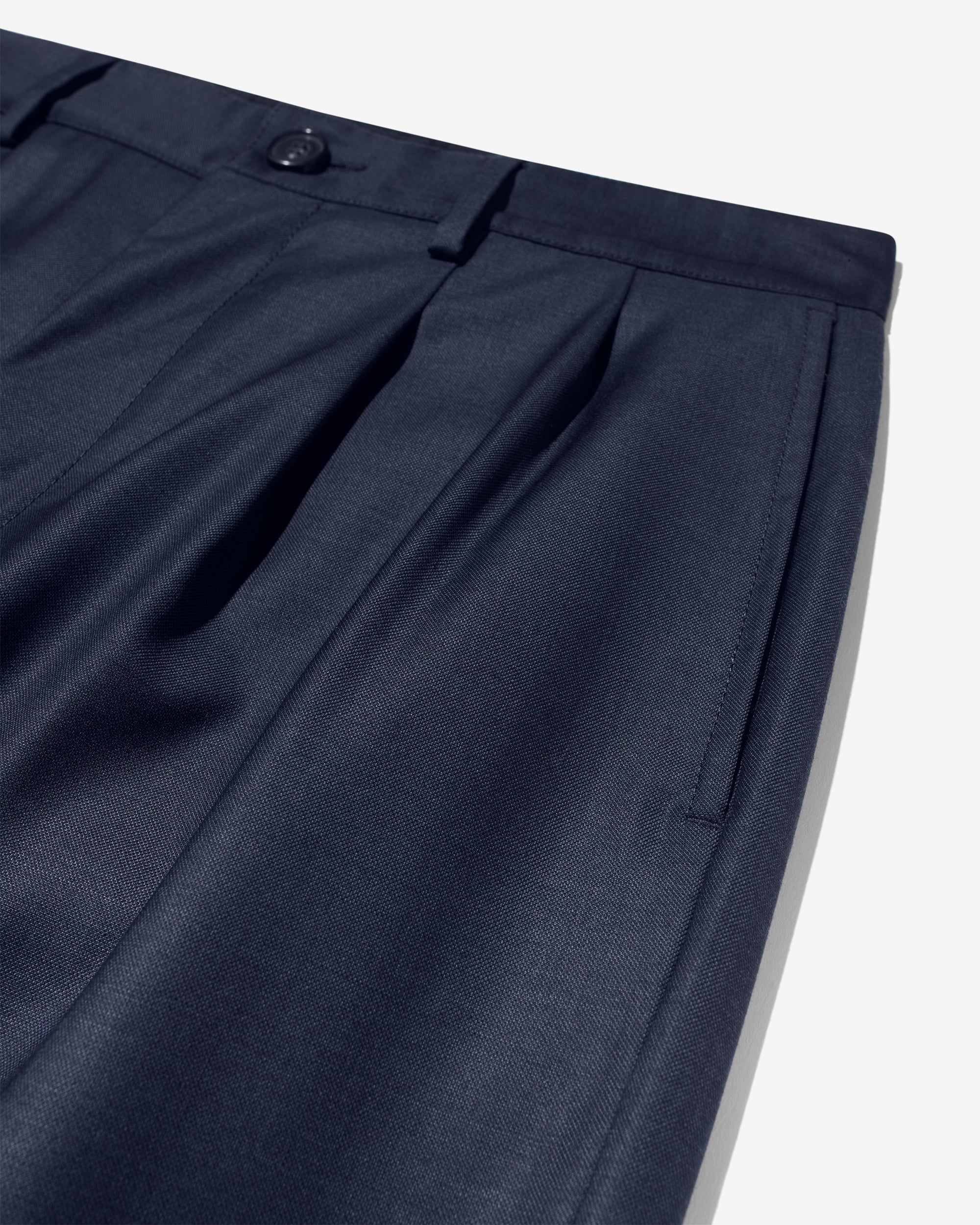 Double-Pleat Split Pant