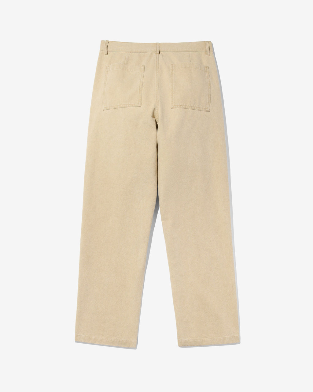 Double-Pleat Cotton Pant