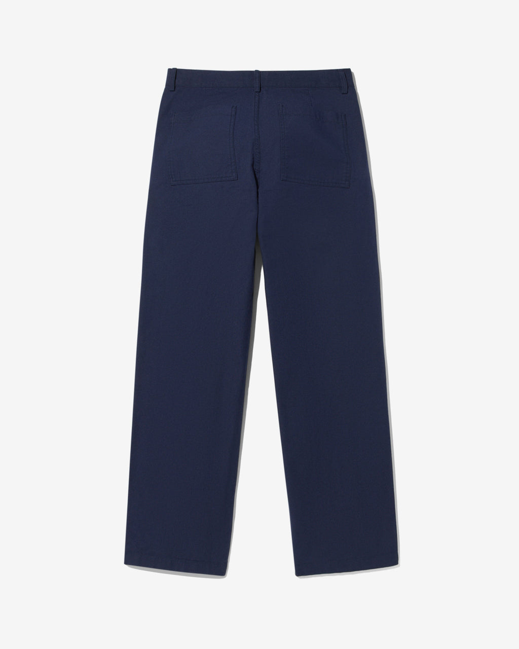 Double-Pleat Cotton Pant