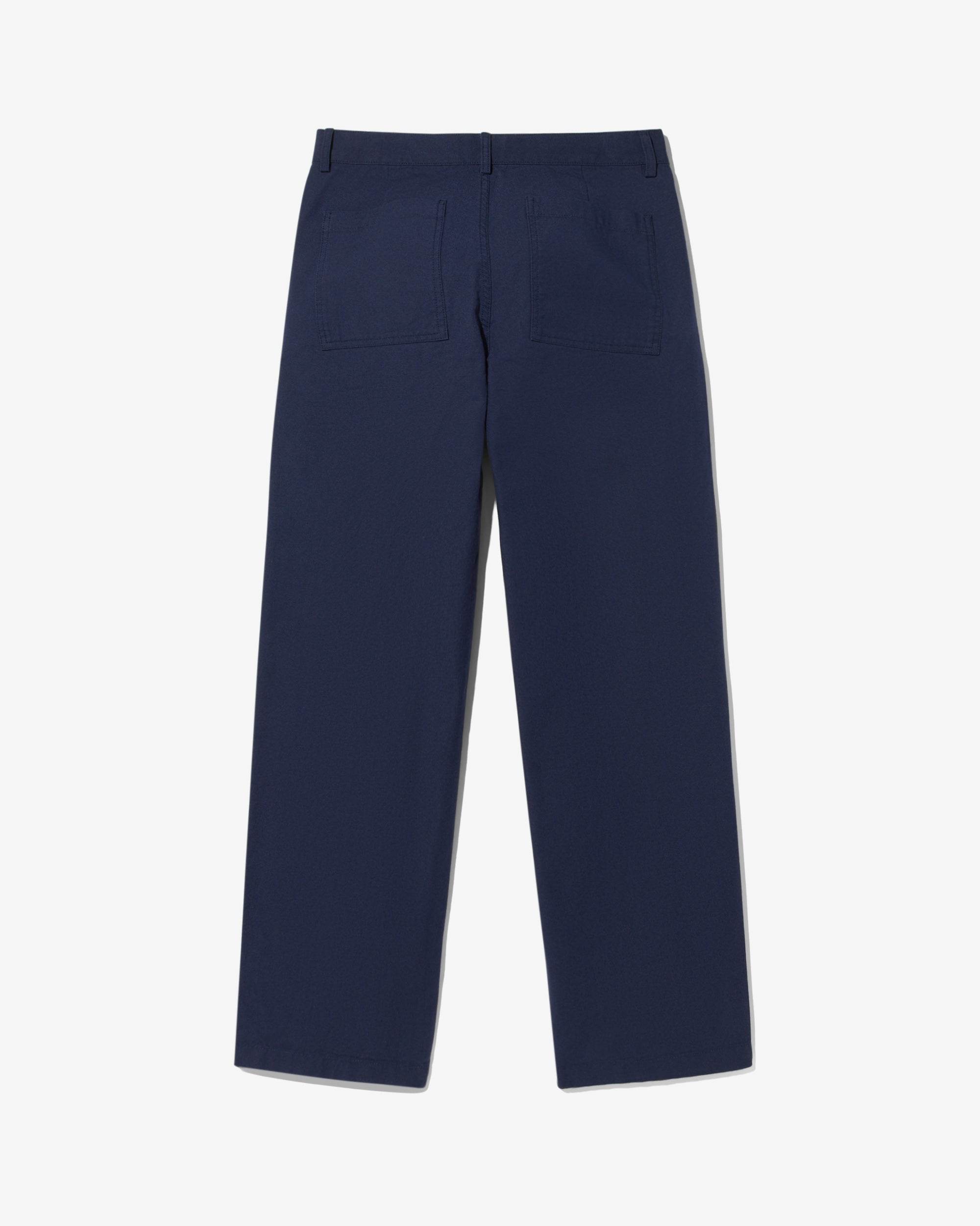 Double-Pleat Cotton Pant