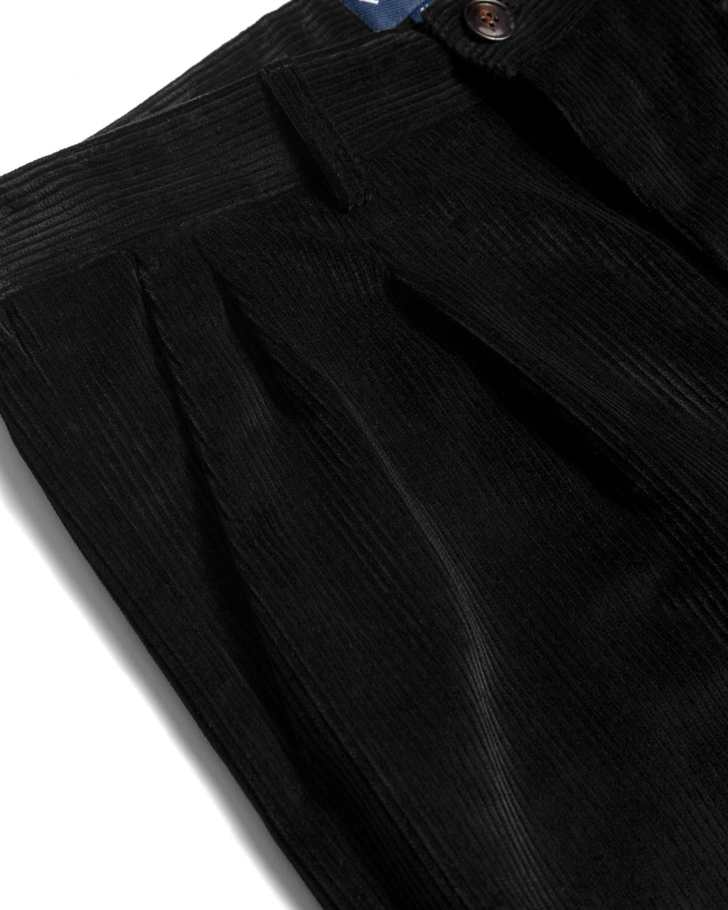 Double-Pleat Corduroy Trouser