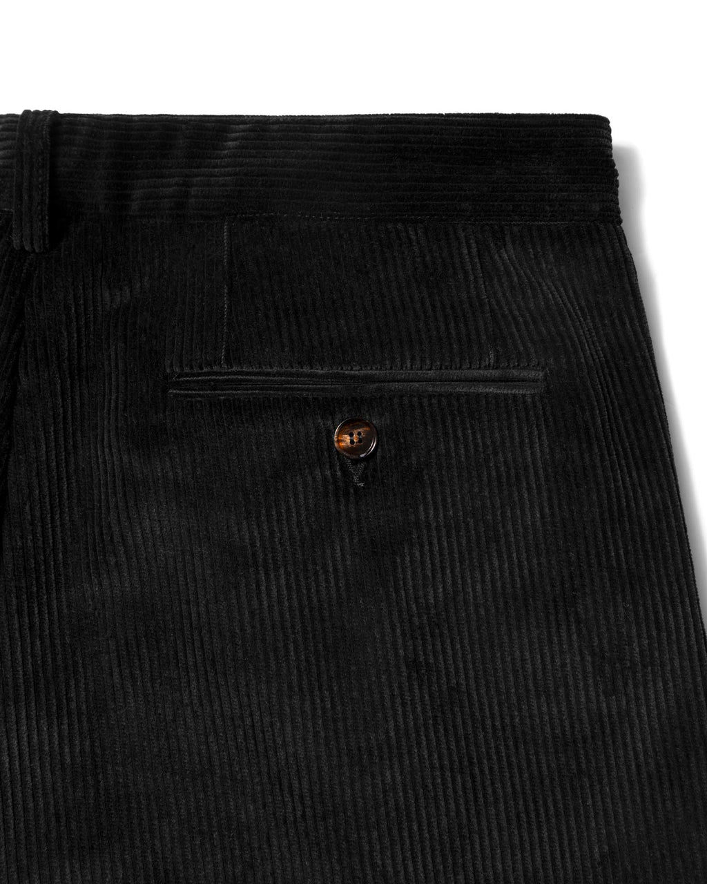 Double-Pleat Corduroy Trouser