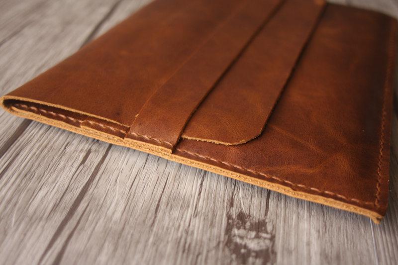 Personalized Leather Surface Pro Laptop Case Cover