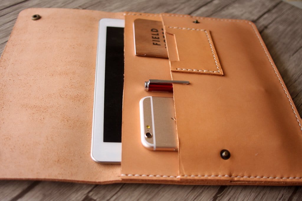 Personalized Leather Kindle Paperwhite Case Sleeve
