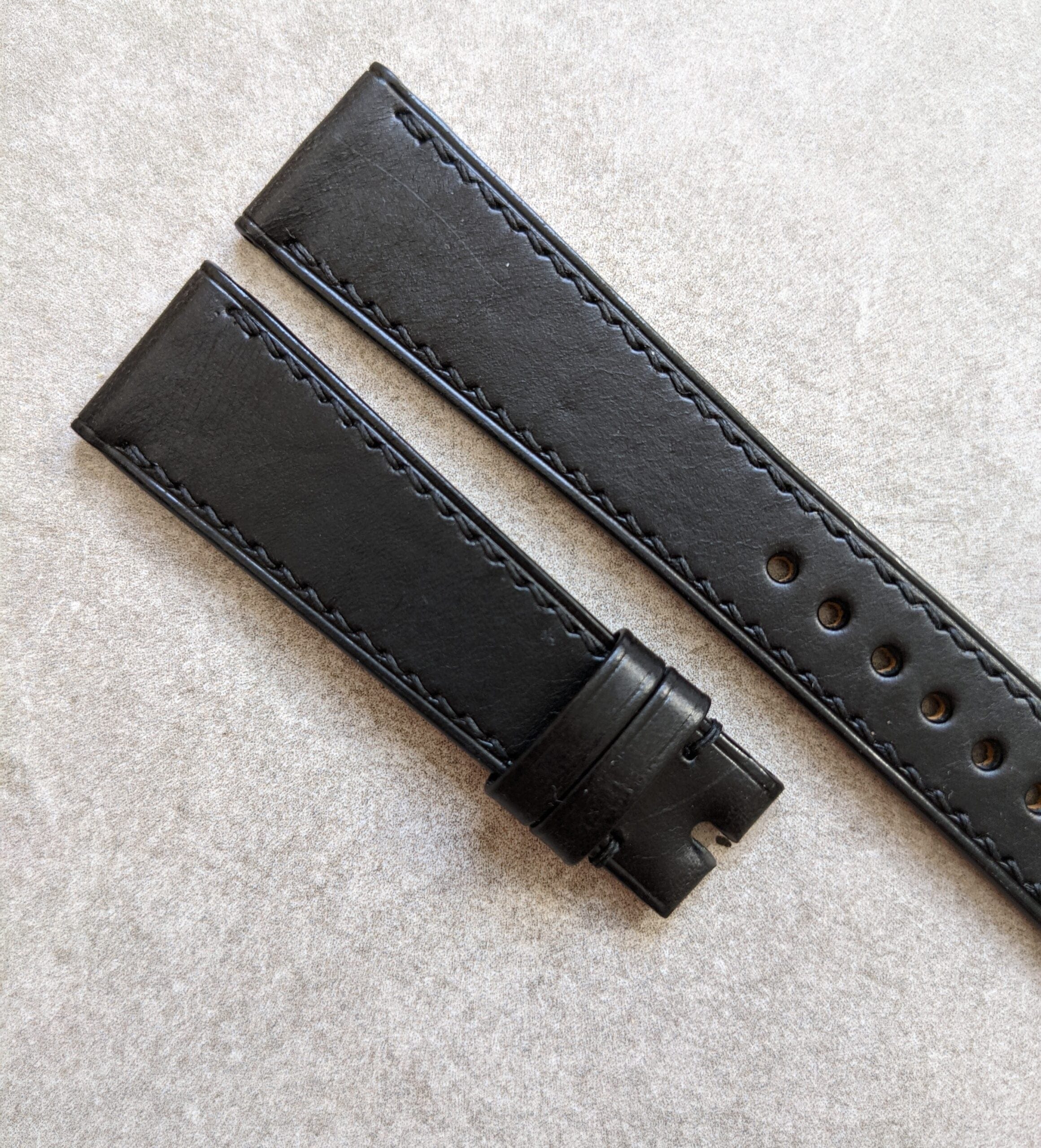 Buttero Classic Calfskin Strap - Black
