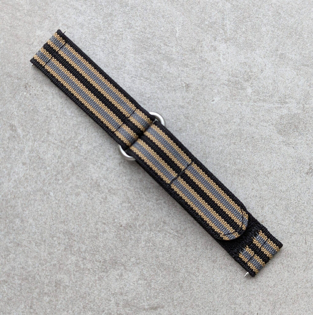 Premium Ribbed Two Piece Ballistic Nylon Strap - No Time To Die
