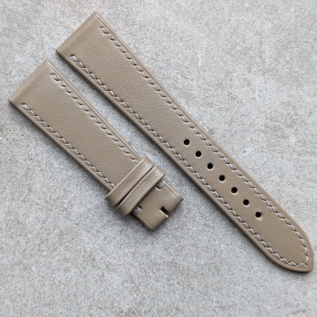Smooth Calfskin Watch Strap - Oatmeal