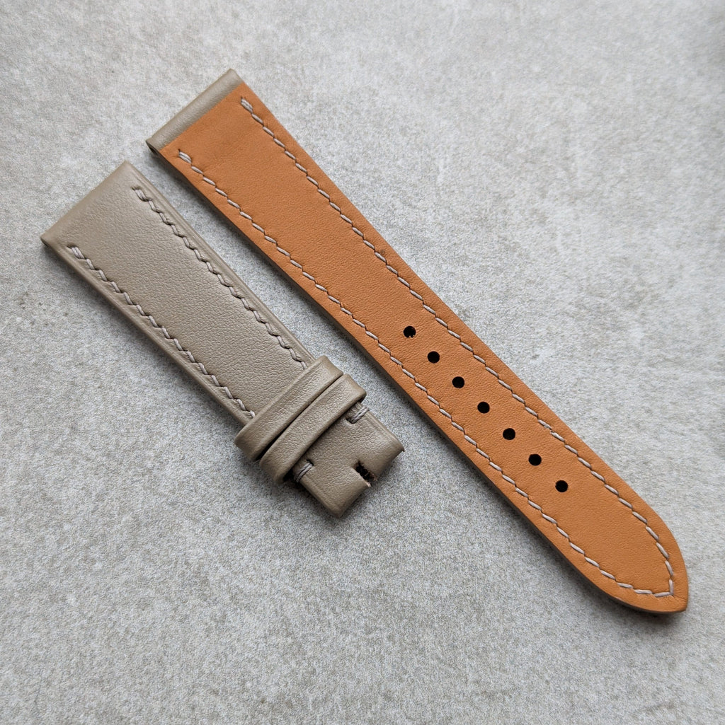 Smooth Calfskin Watch Strap - Oatmeal