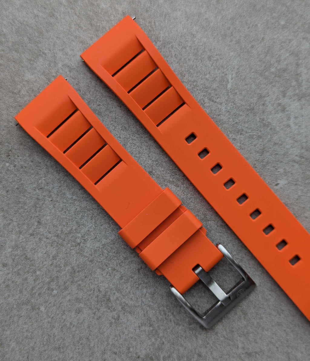 Premium 'Soft Touch' Vented Rubber Straps