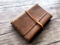 Engraved Leather Christmas Memories Book Album