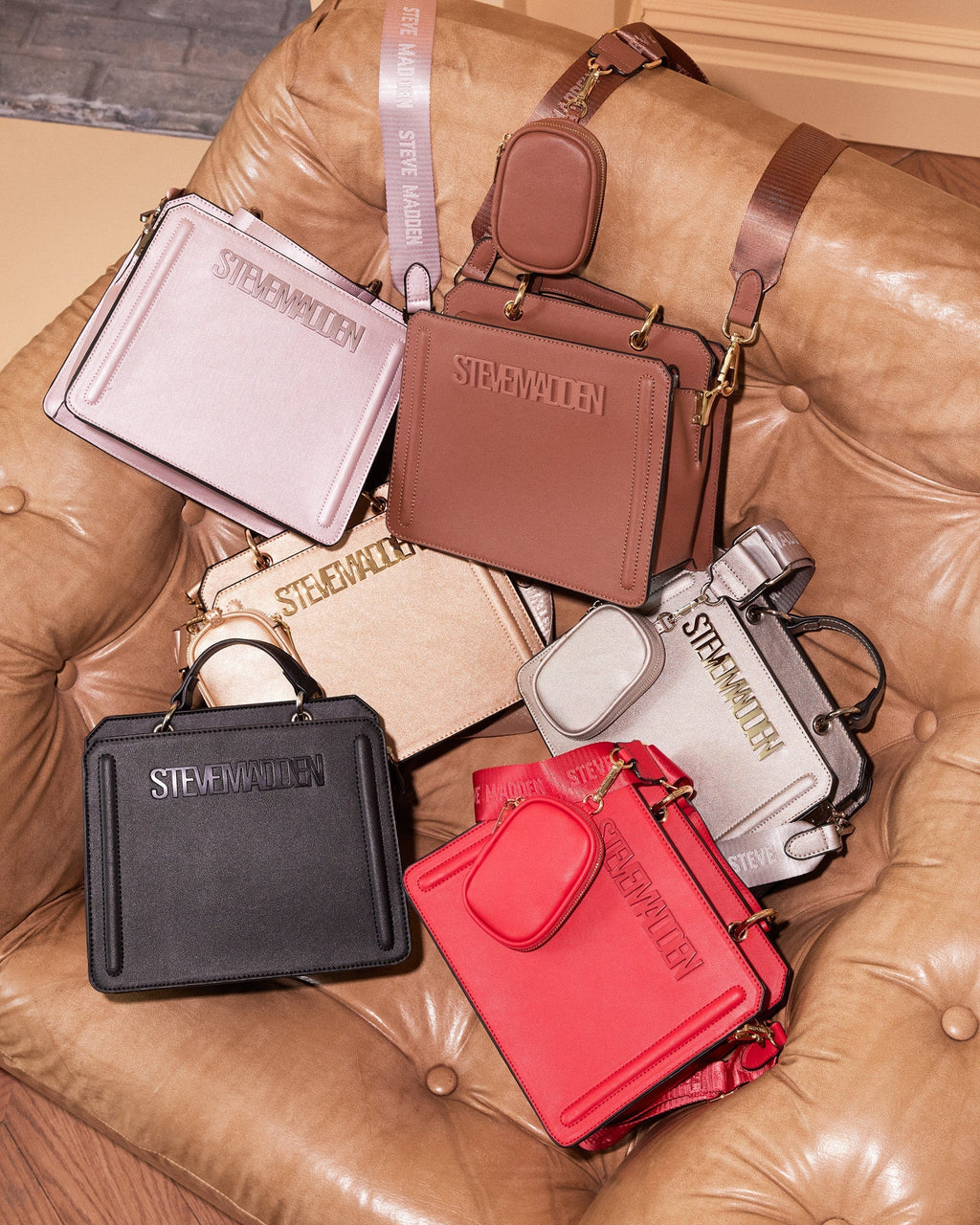 EVELYN BAG COGNAC