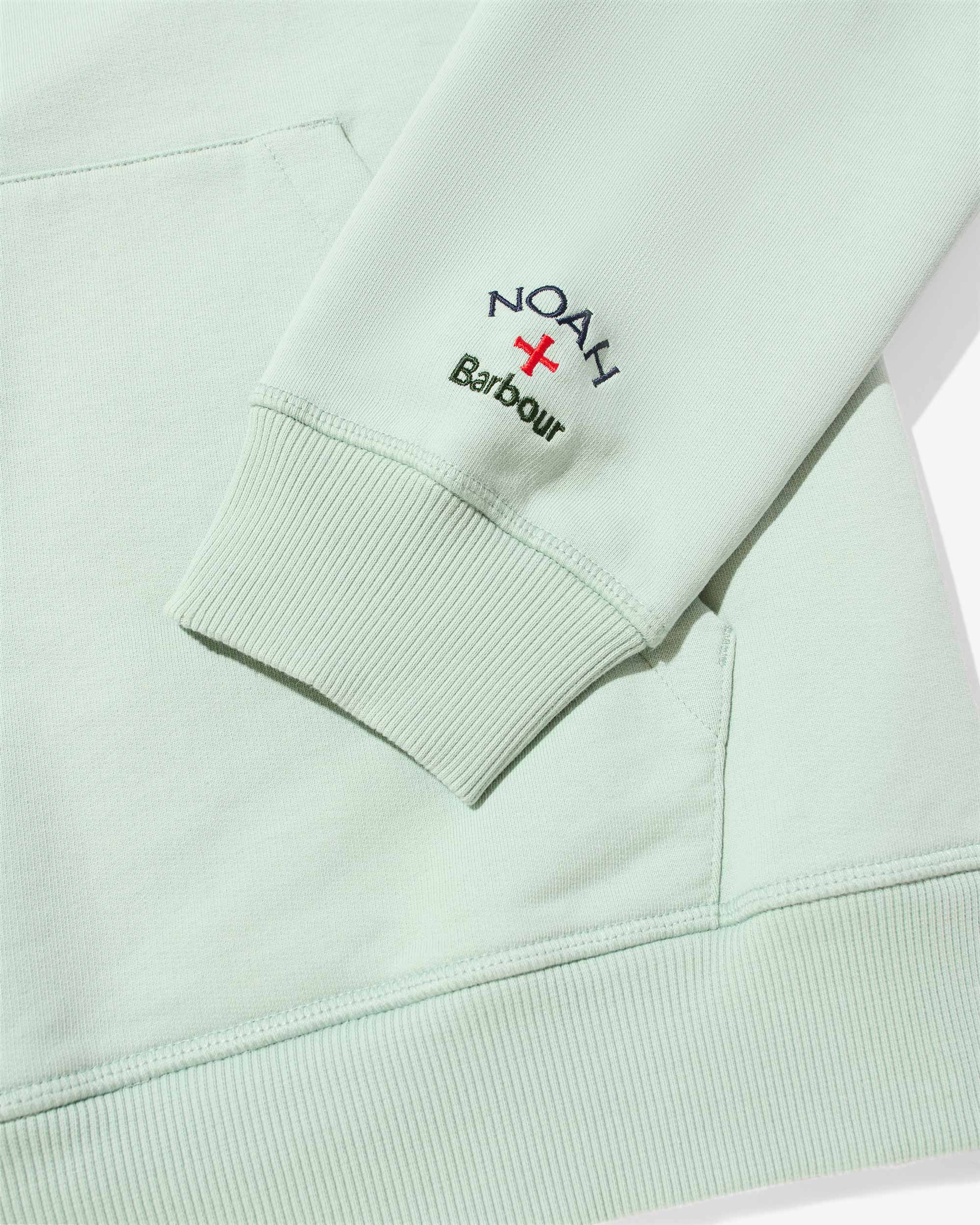 Noah x Barbour Raglan Hoodie