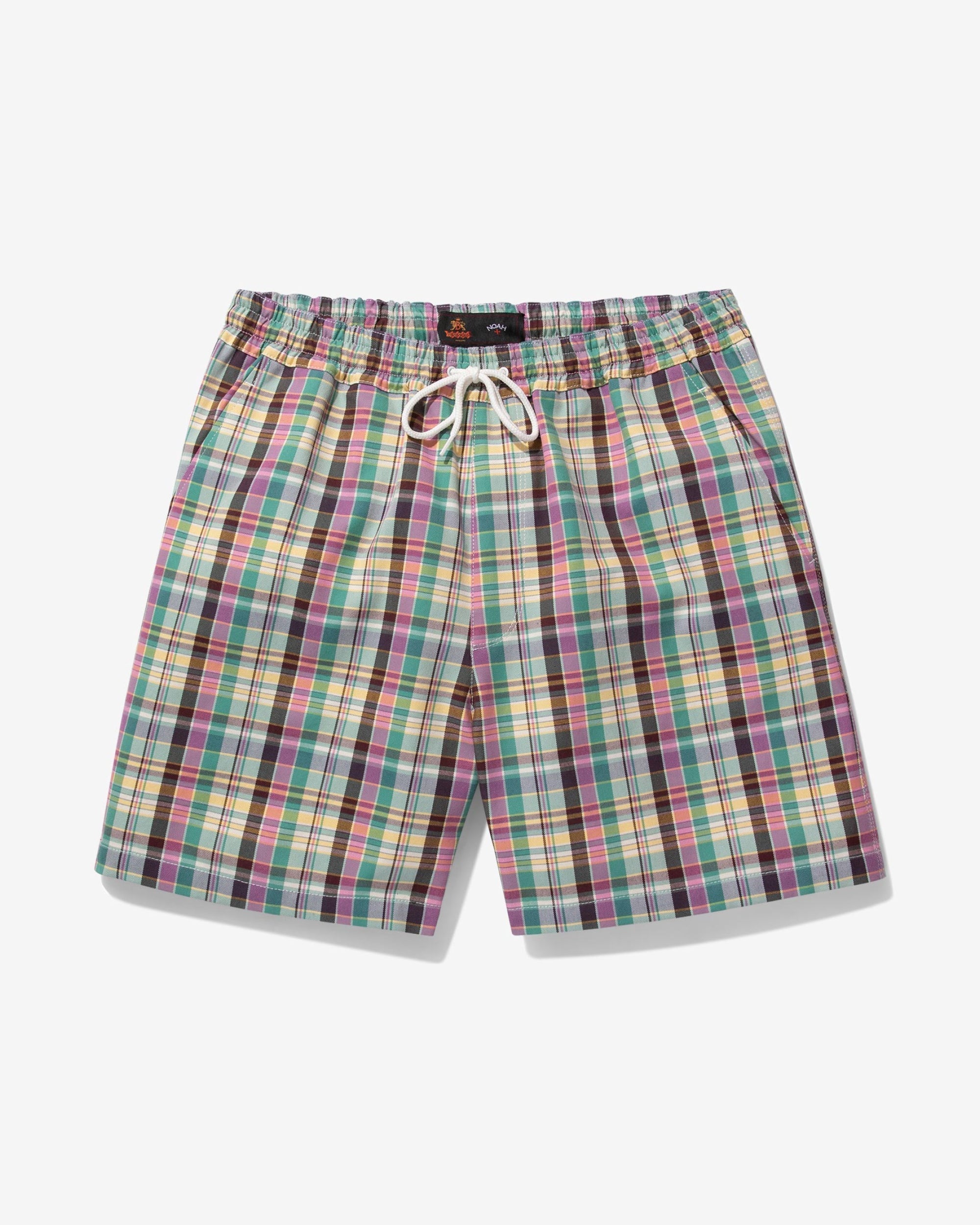 Madras Drawstring Shorts