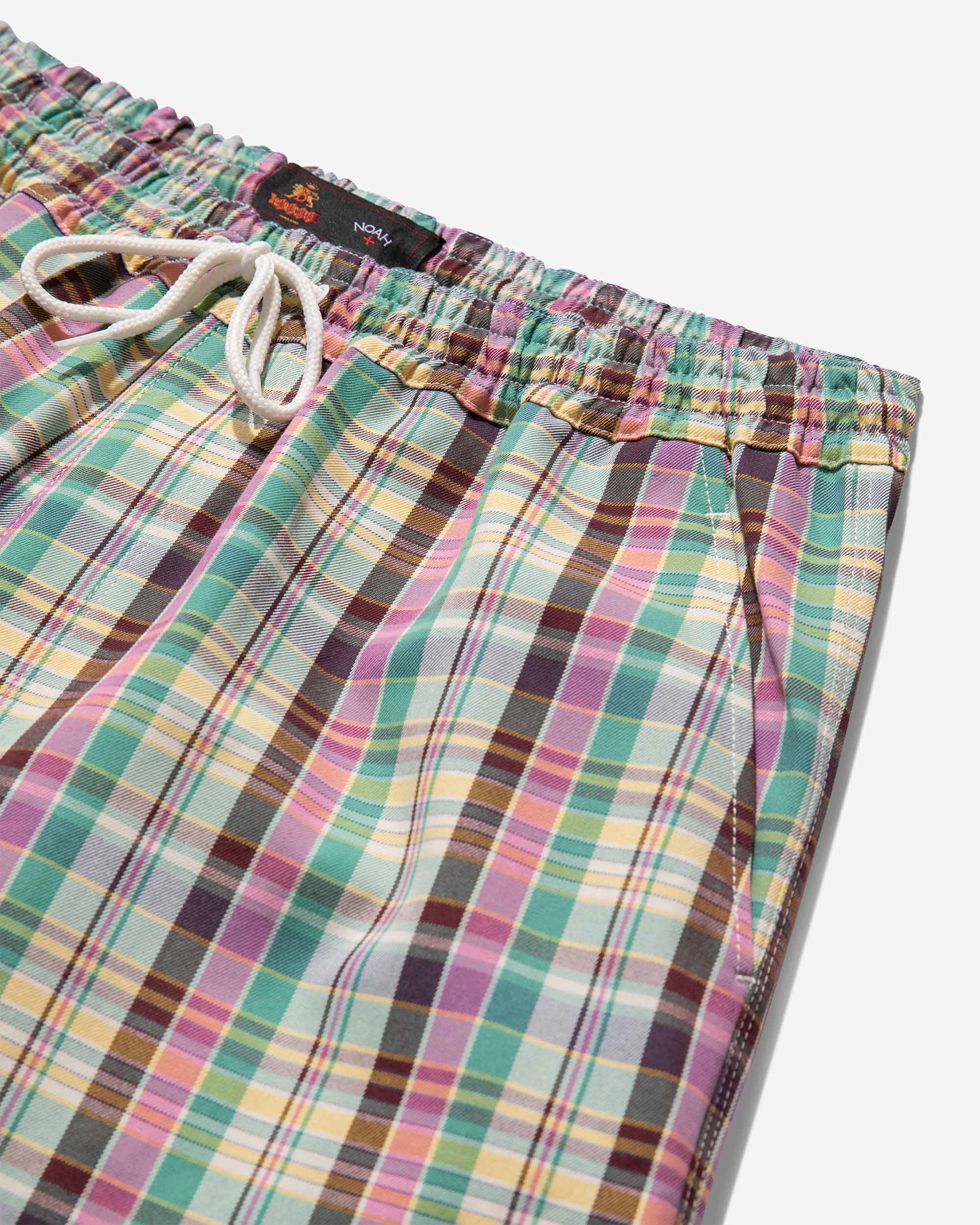 Madras Drawstring Shorts