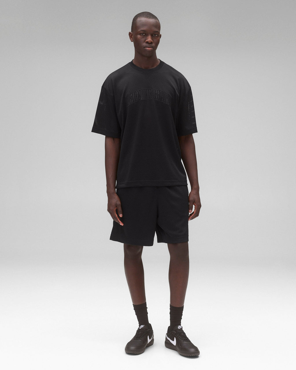 Athletic Mesh Collegiate Relaxed T-Shirt