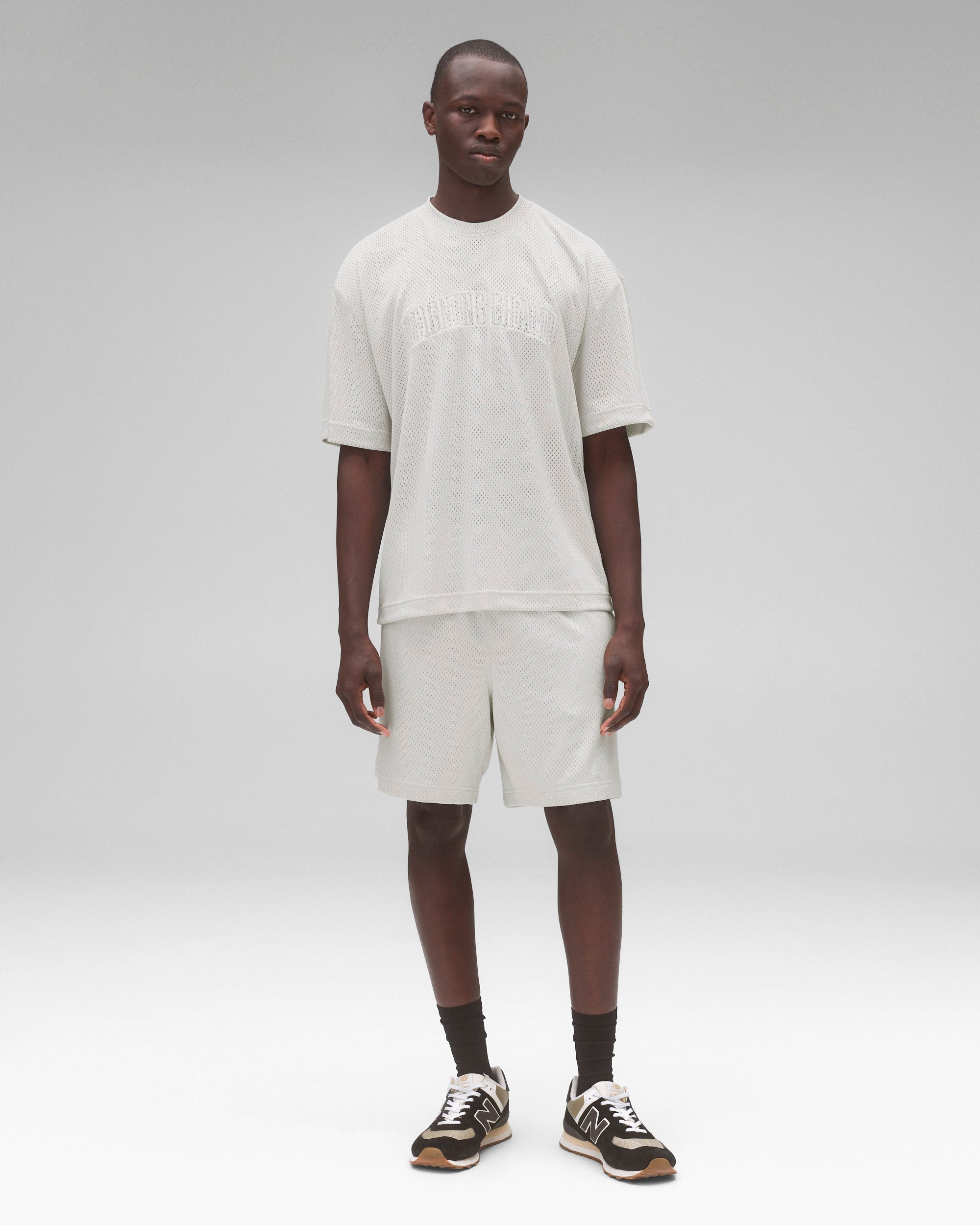 Athletic Mesh Collegiate Relaxed T-Shirt