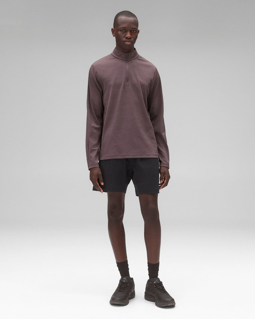 Solotex Mesh Tiebreak Standard Quarter Zip
