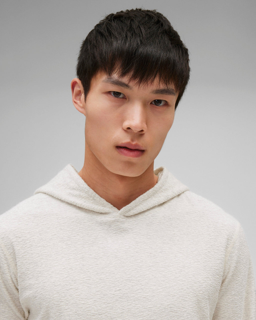 Textured Terry Standard Hoodie