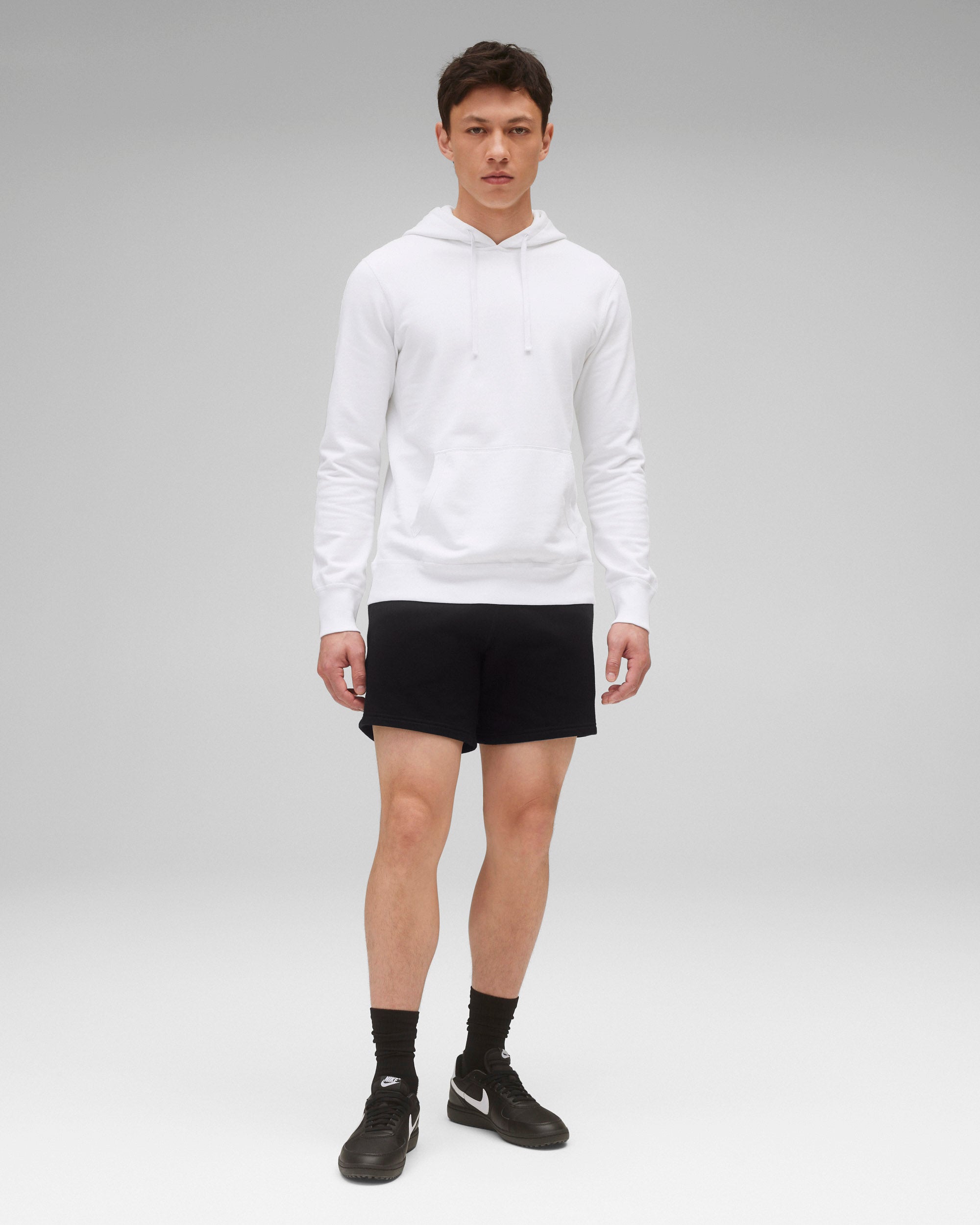 Lightweight Terry Slim Hoodie