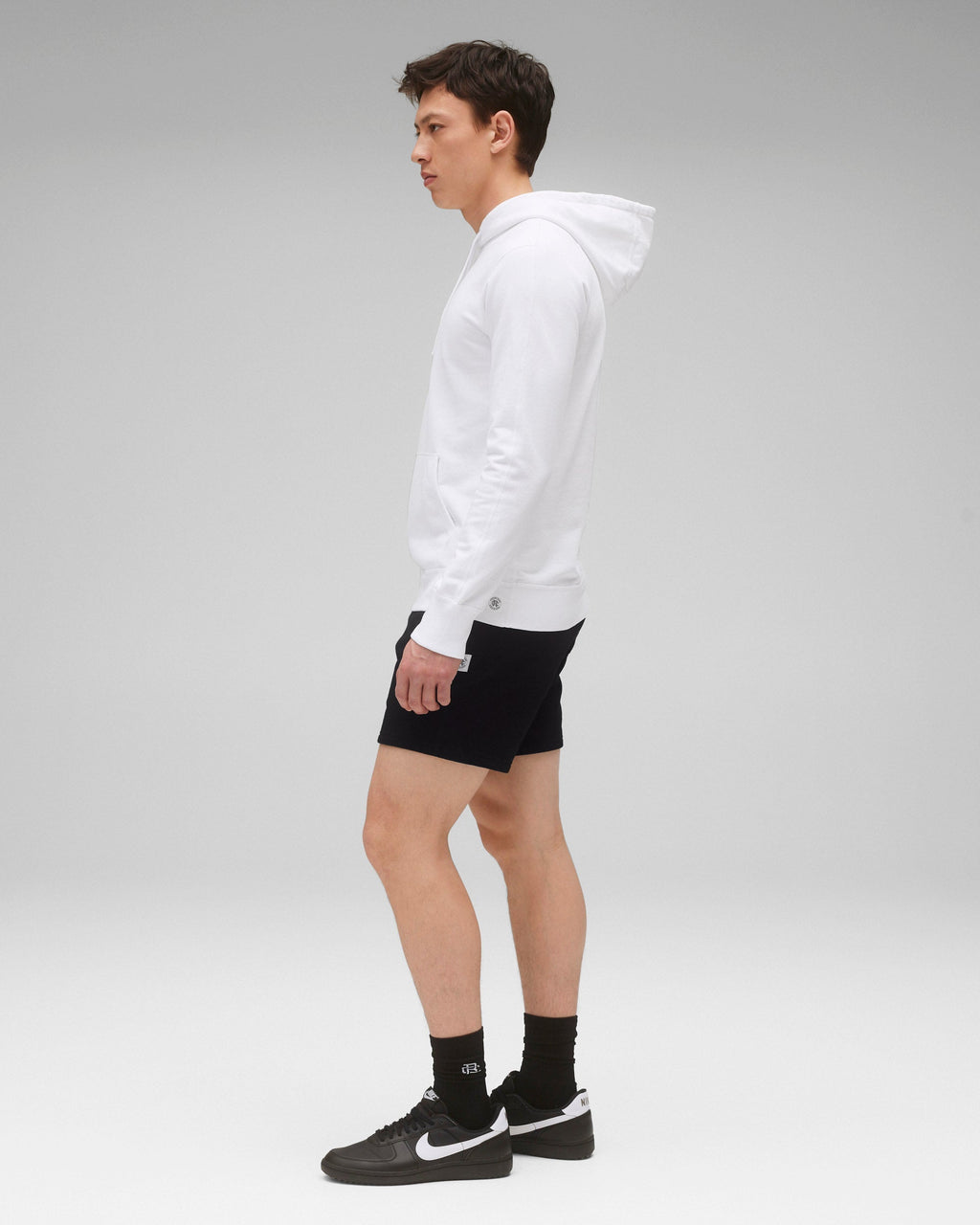 Lightweight Terry Slim Hoodie