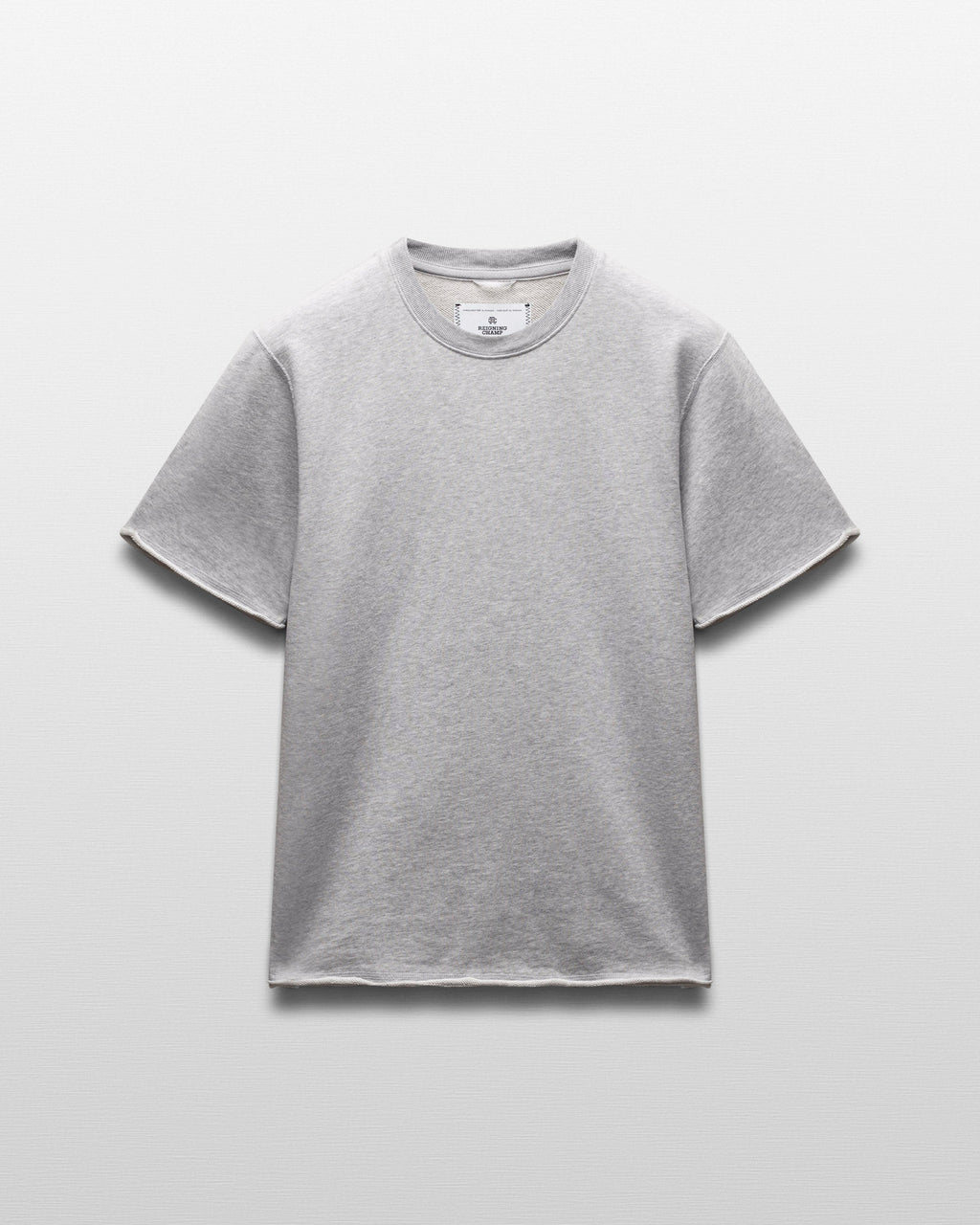 Lightweight Terry Cut-Off Relaxed T-Shirt