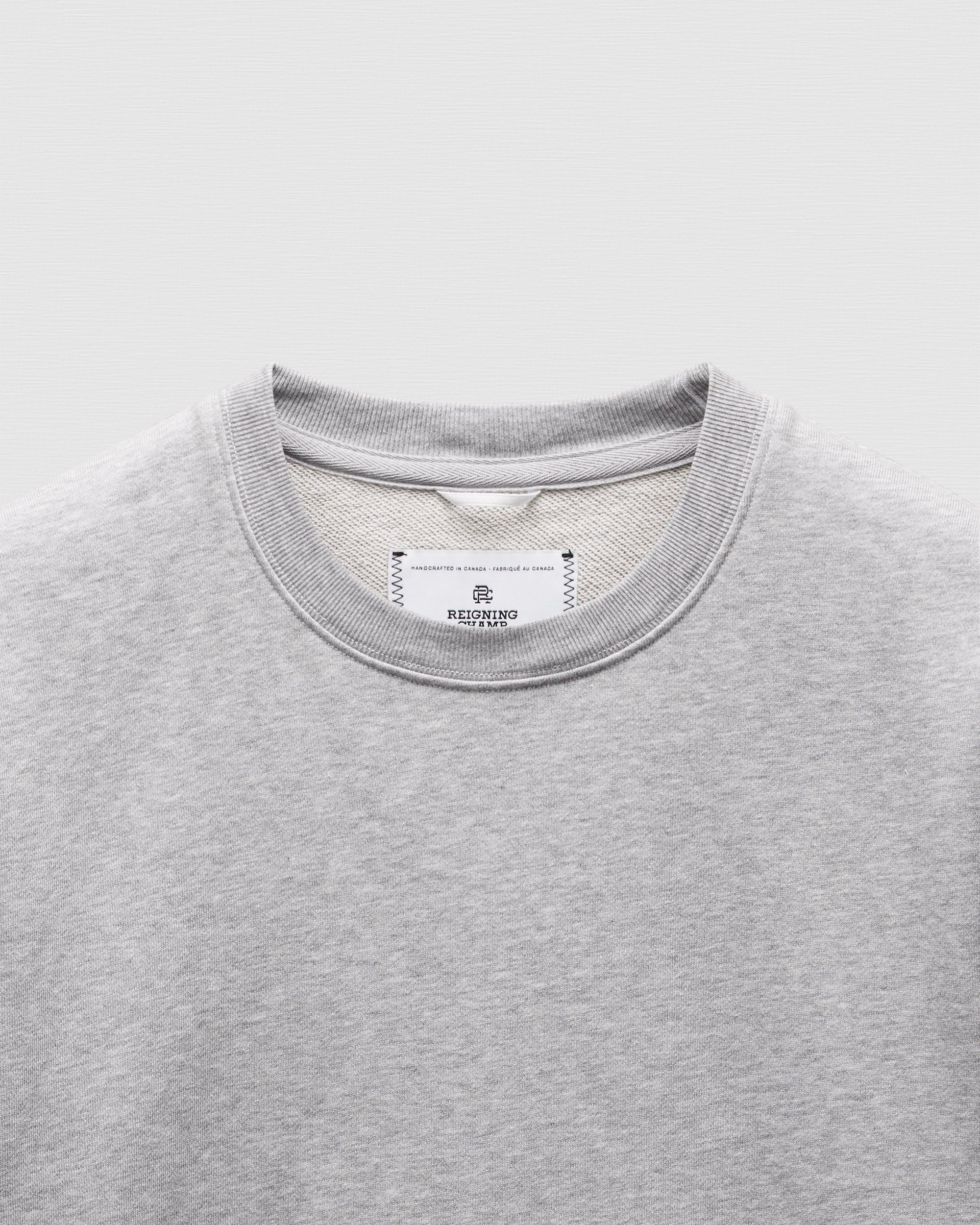 Lightweight Terry Cut-Off Relaxed T-Shirt