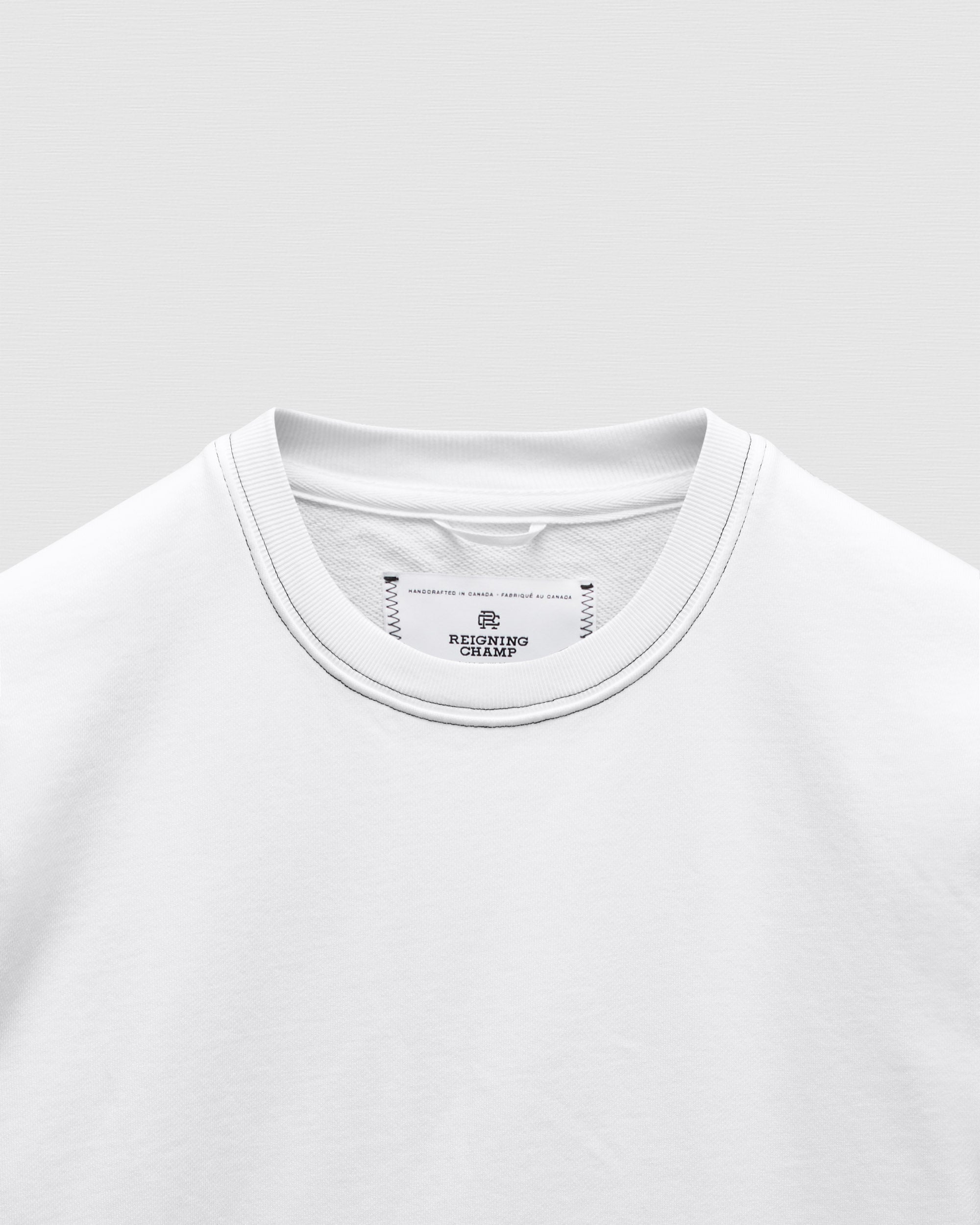 Lightweight Terry Cut-Off Relaxed T-Shirt