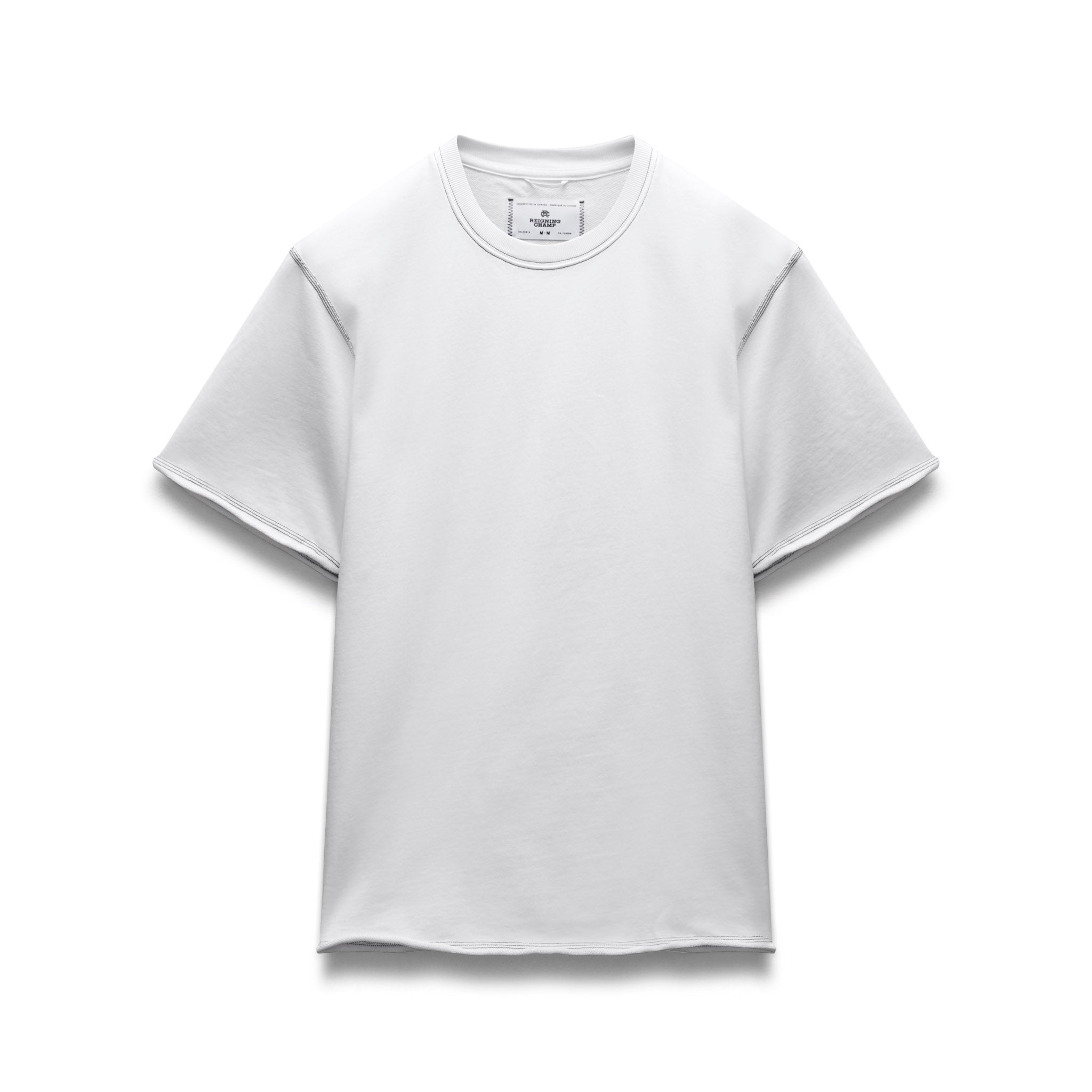 Lightweight Terry Cut-Off Relaxed T-Shirt
