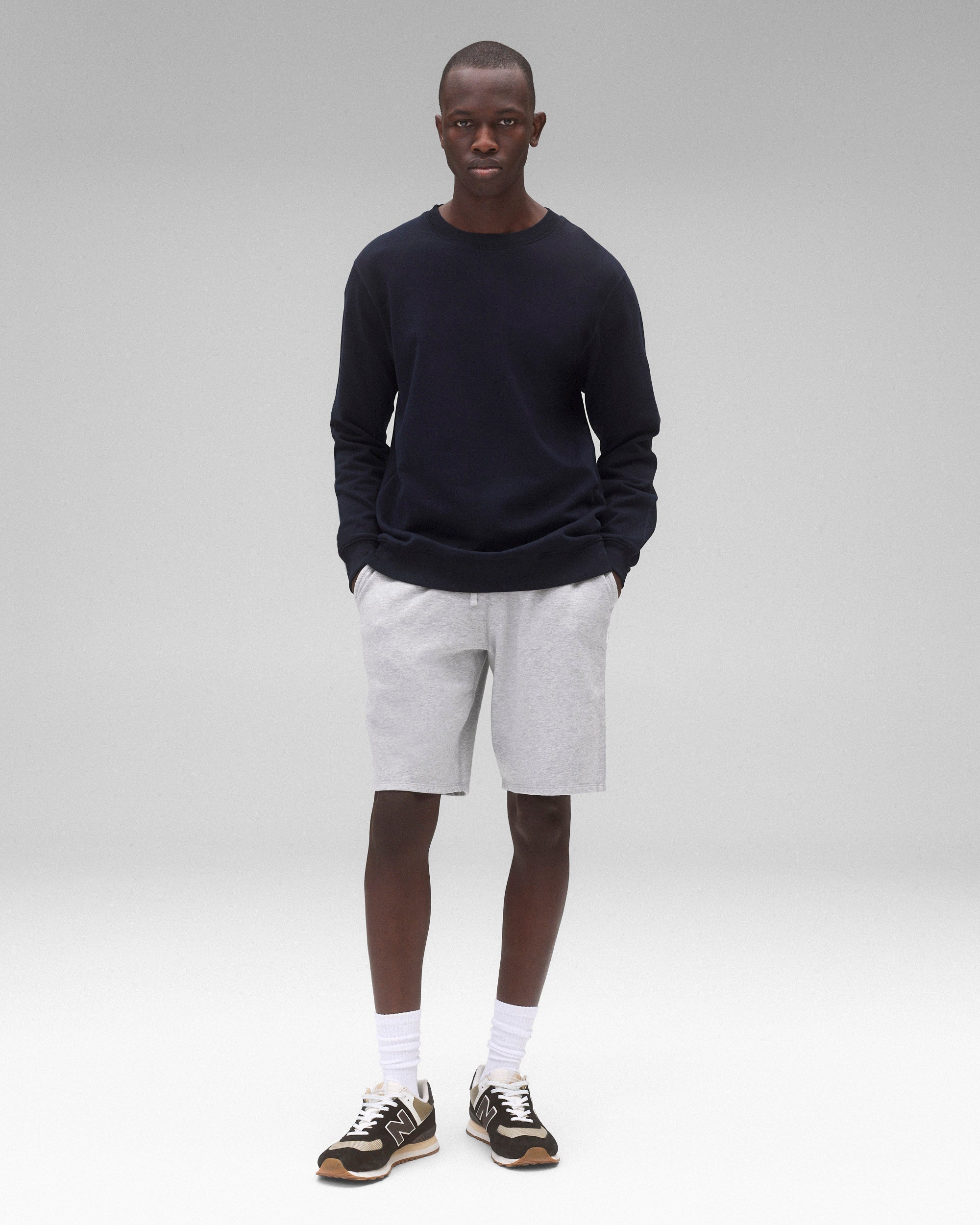 Lightweight Terry Classic Crewneck