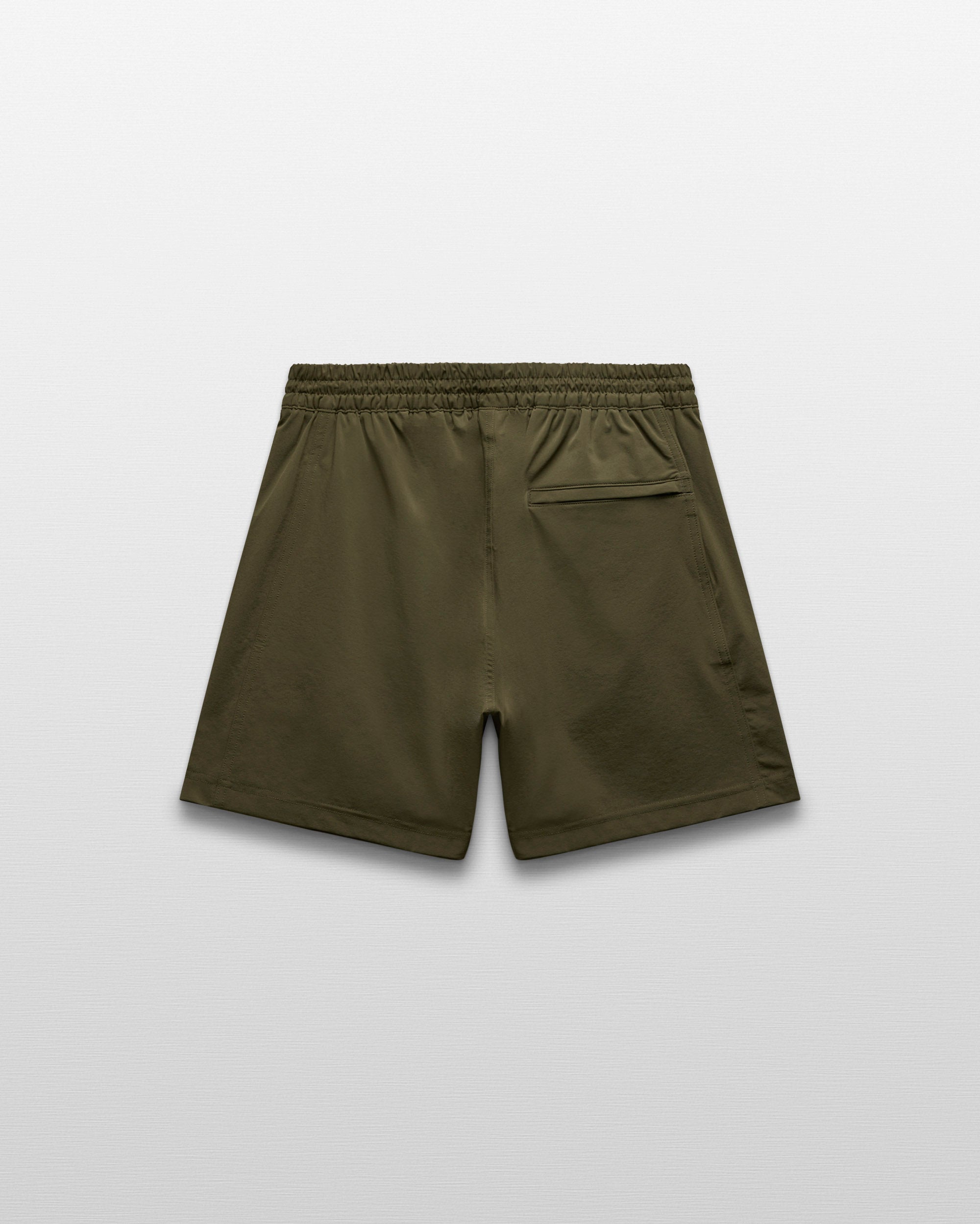 Stretch Nylon Utility Standard Swim Short 6"