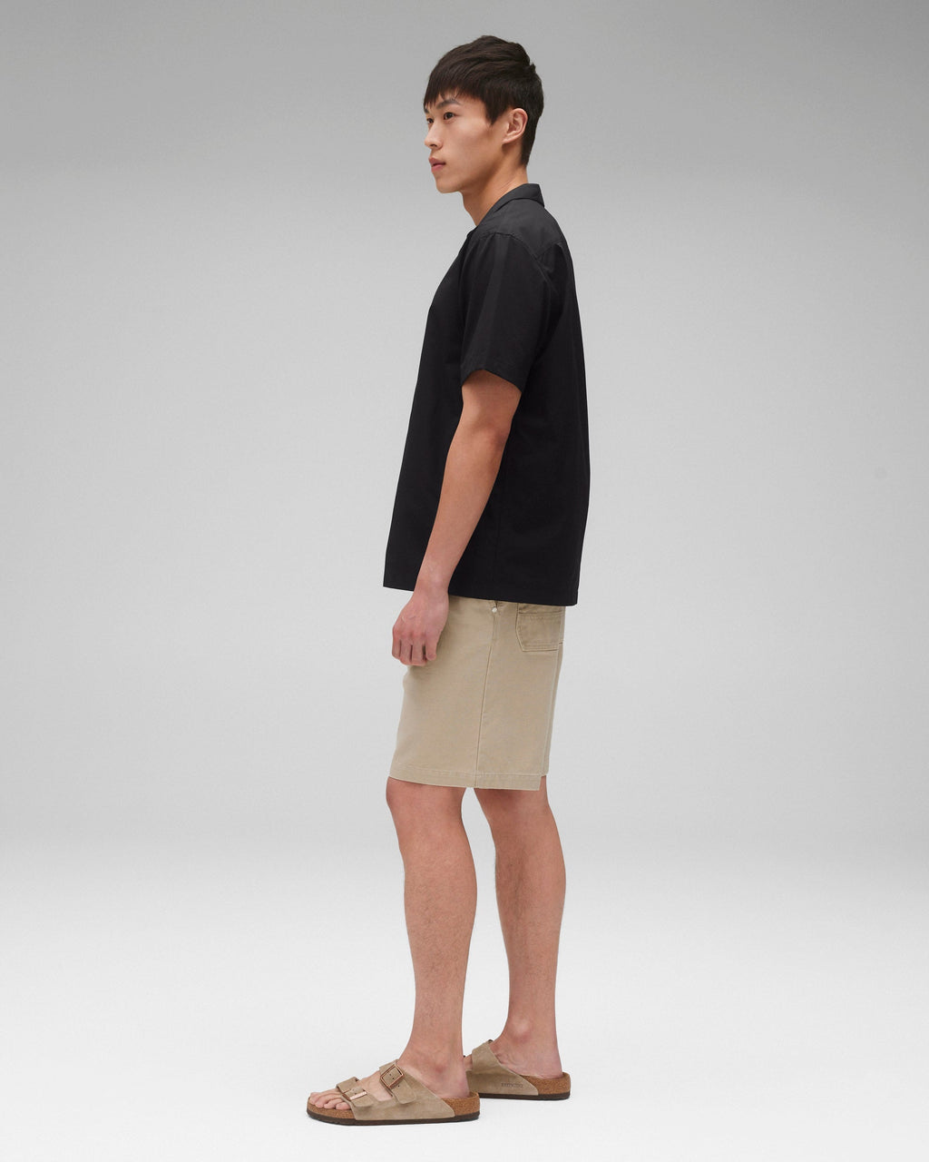 Cotton Poplin Palermo Relaxed Camp Shirt