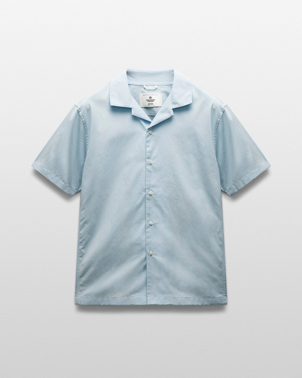 Cotton Poplin Palermo Relaxed Camp Shirt